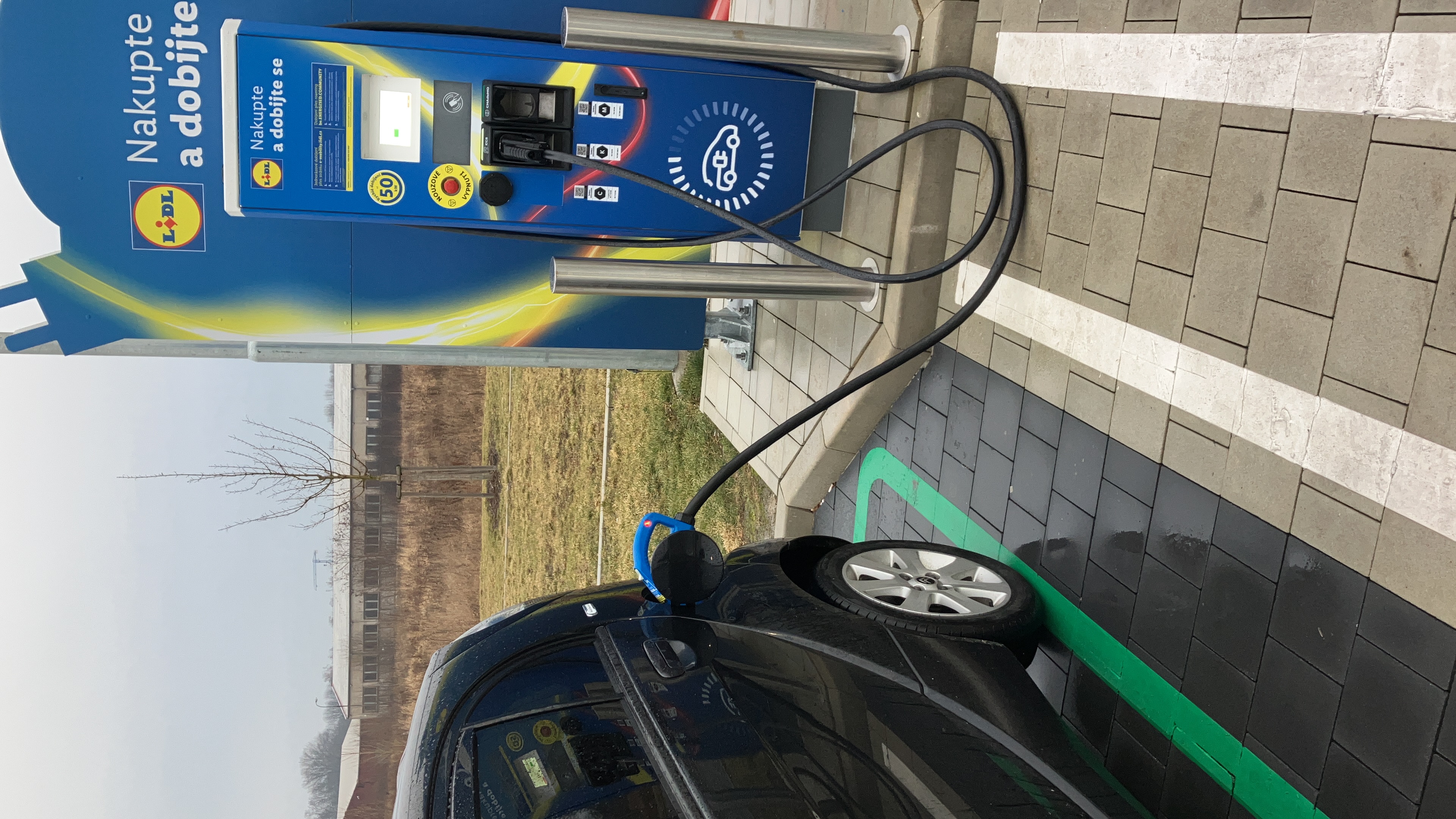 Nabíjecí stanice Lidl foto 5