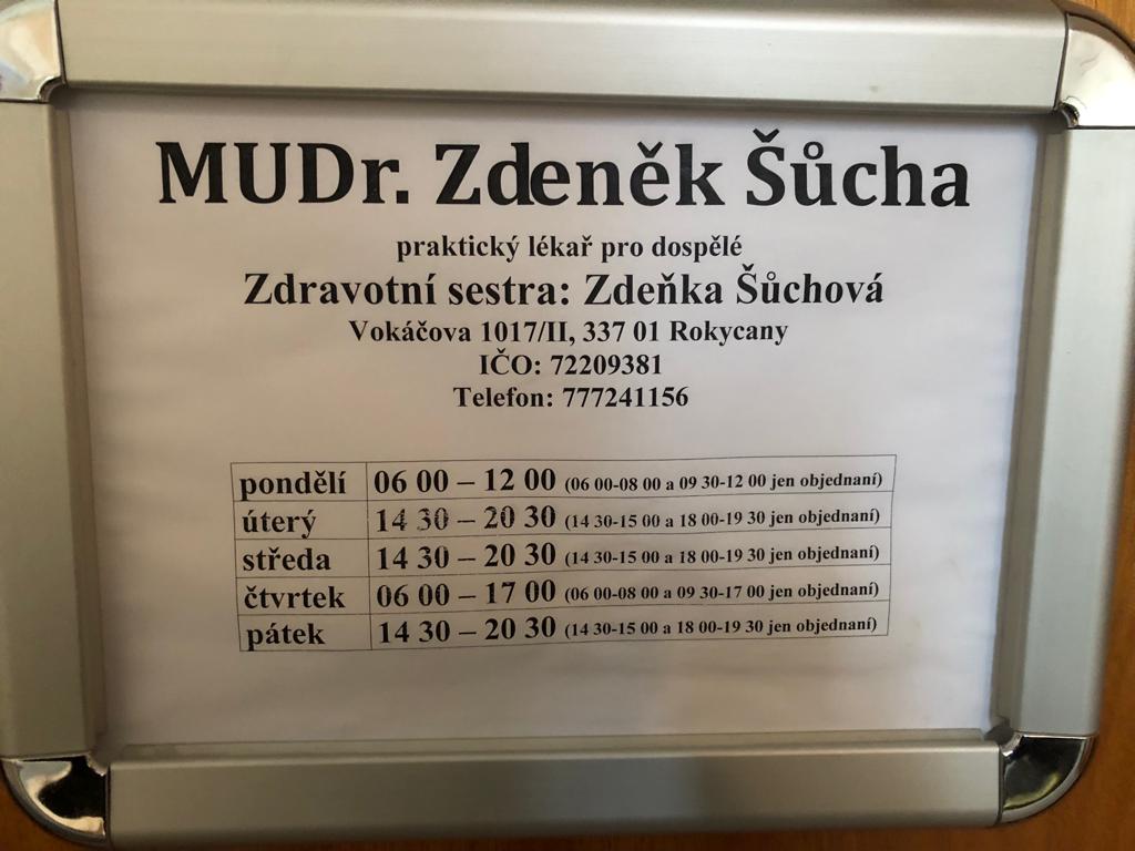 MUDr. Zdeněk Šůcha foto 2