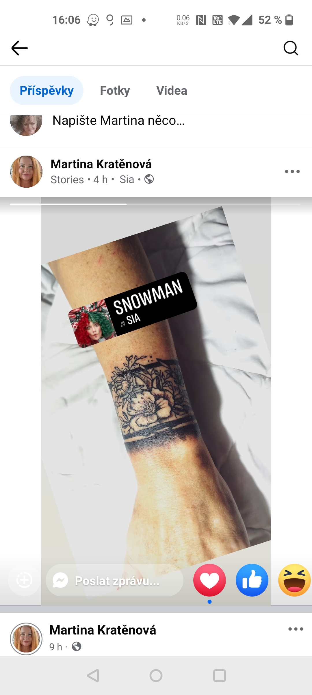 FOX Art Tattoo Martina Kratěnová foto 5