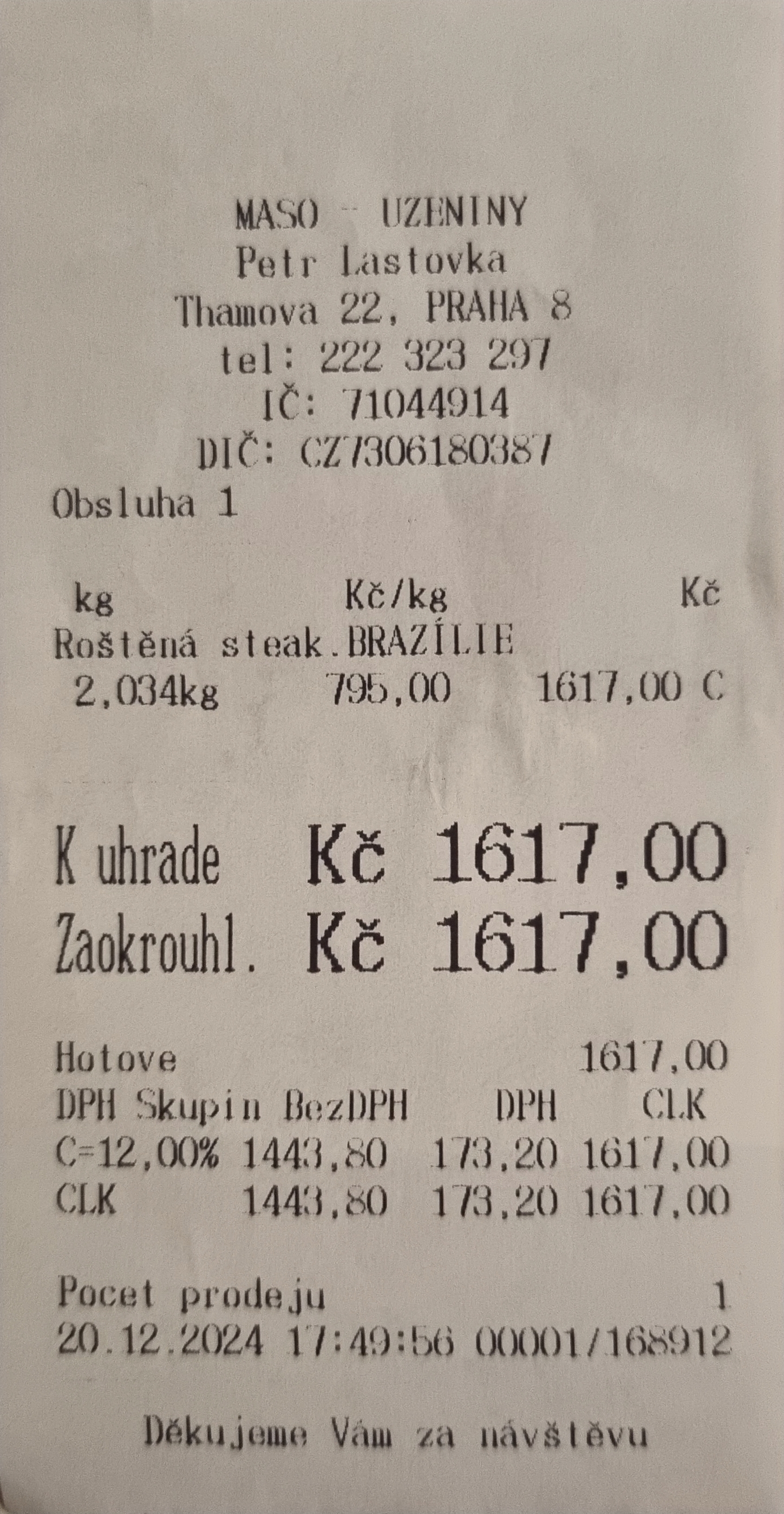 Maso - uzeniny Lašťovka foto 2