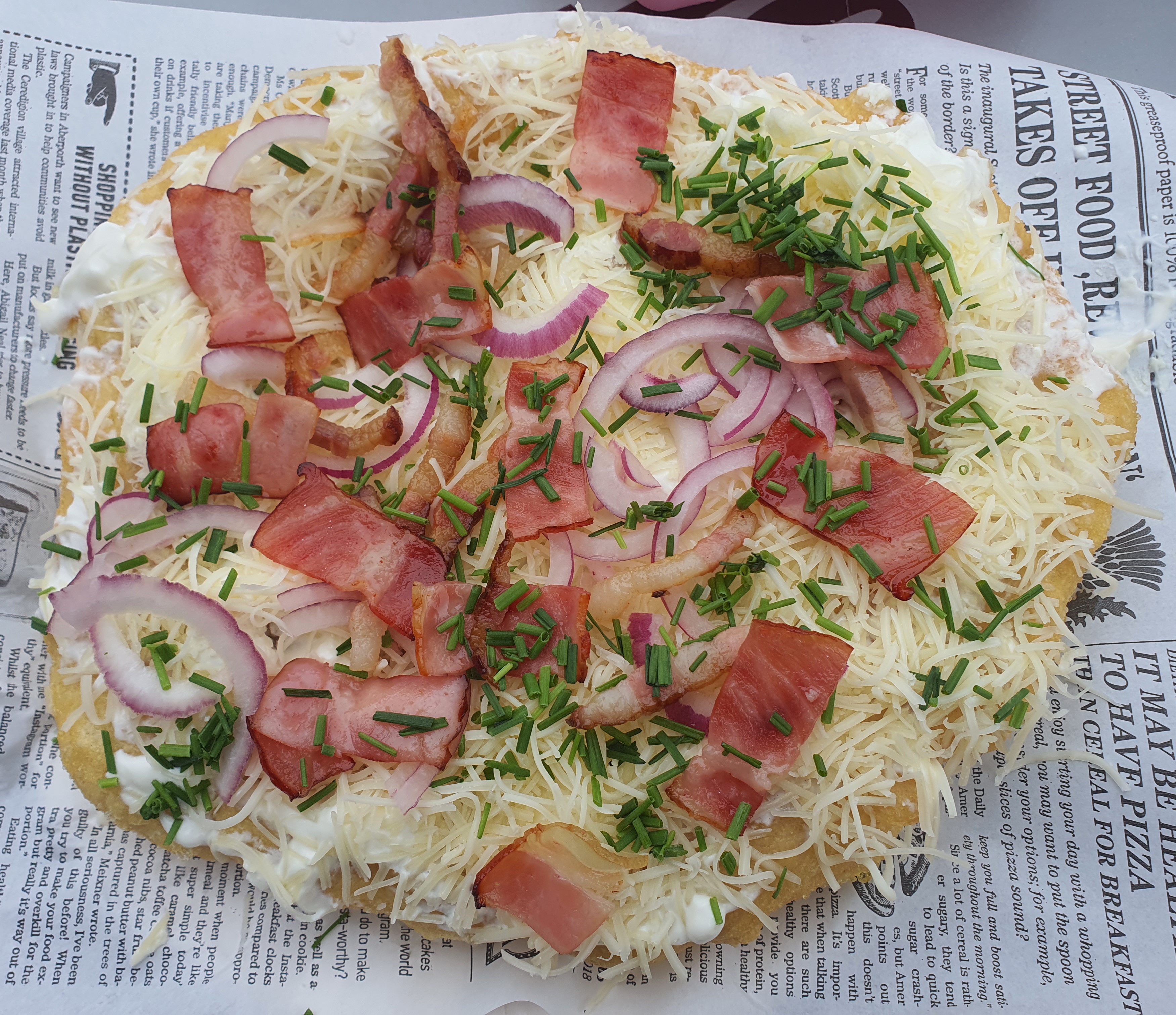 Magyar lángos foto 4