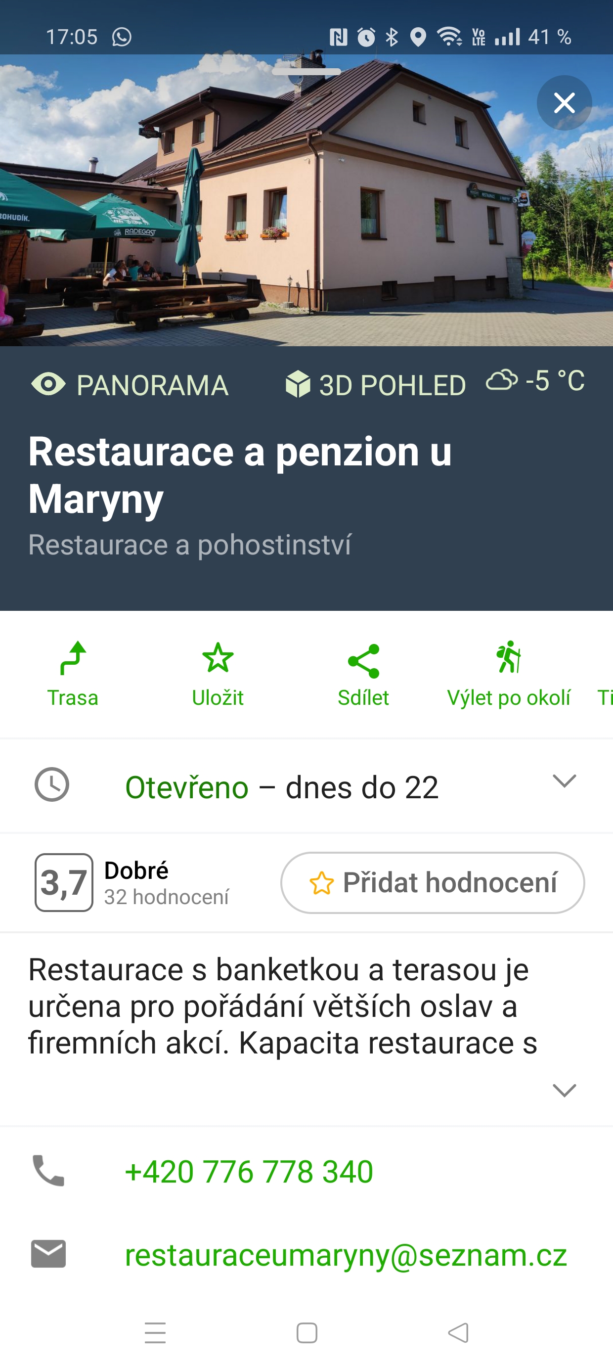 Restaurace a penzion u Maryny foto 3
