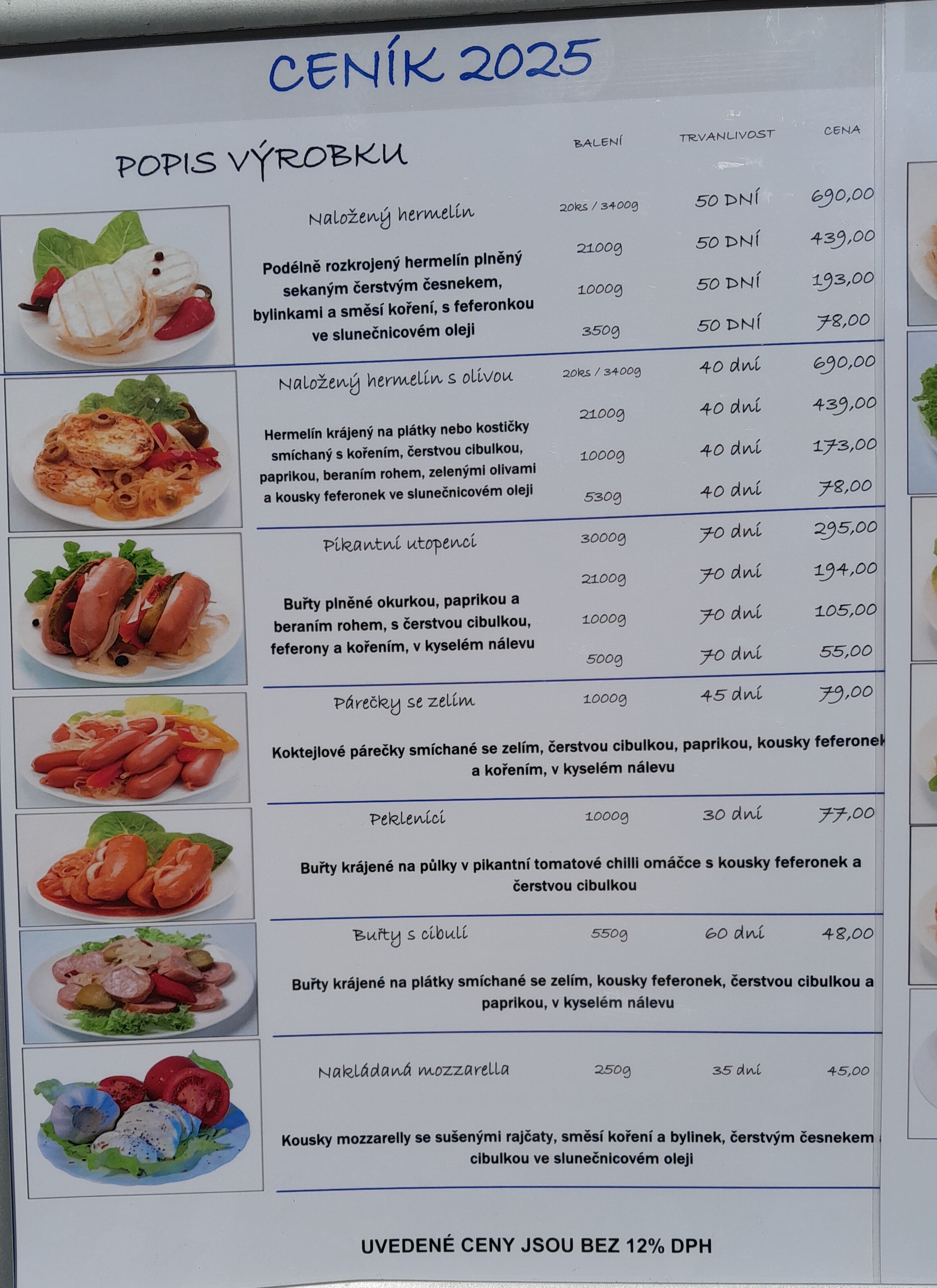 Veleslav Hattlmann, Nakládané sýry foto 4