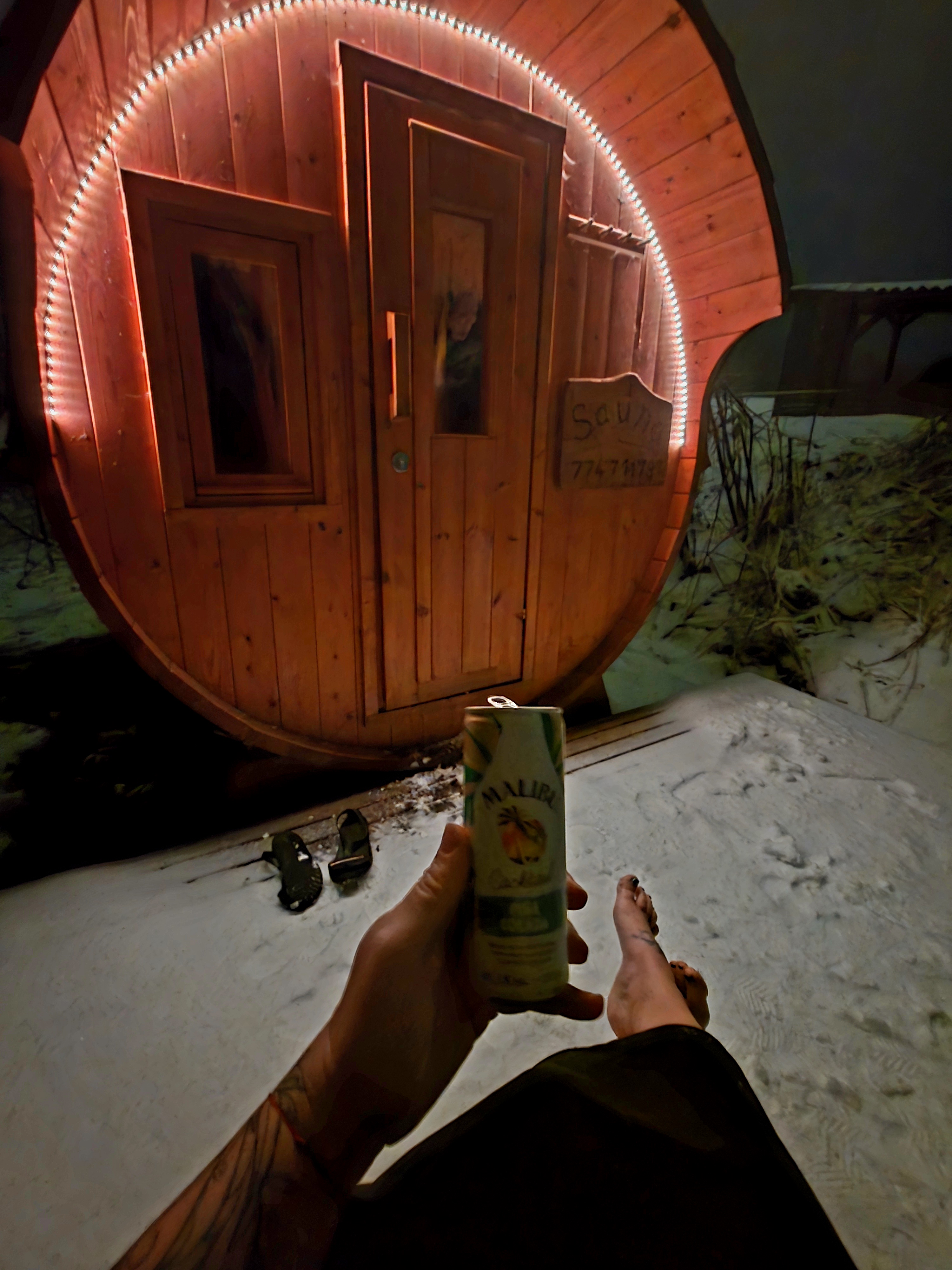 Lesní sauna foto 2