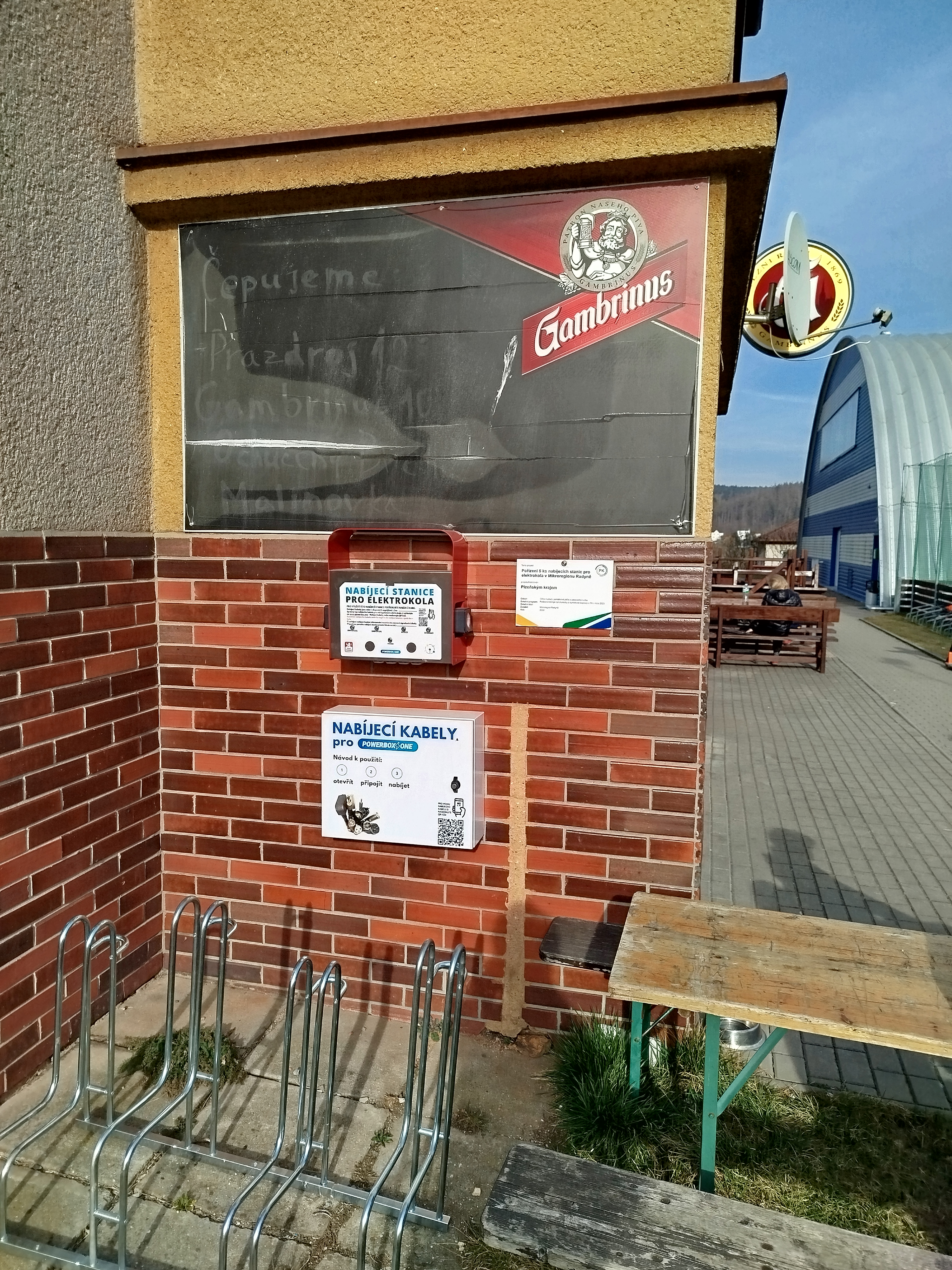 Nabíjecí stanice elektrokol Šťáhlavy foto 2