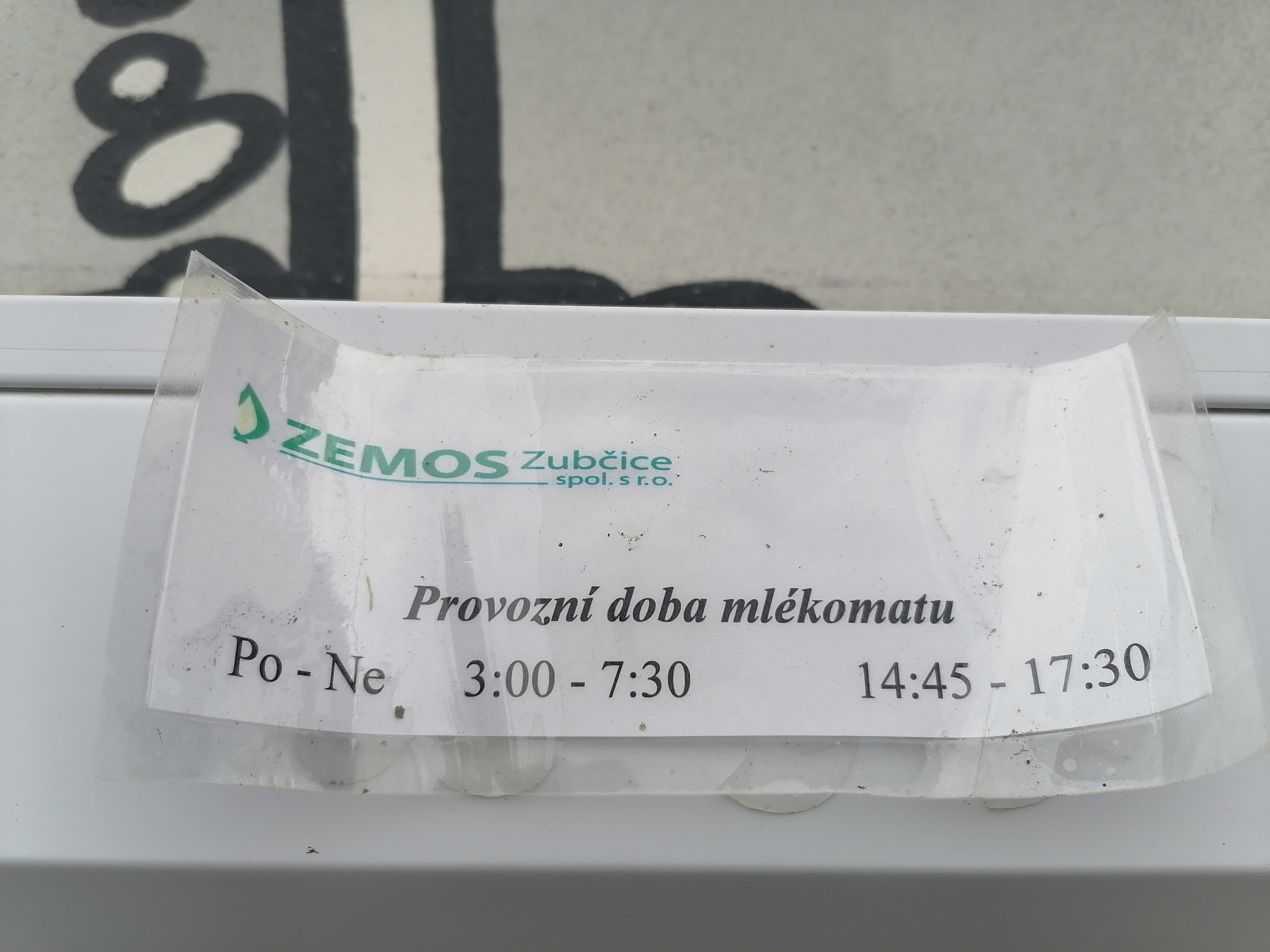 Mlékomat Zubčice foto 1