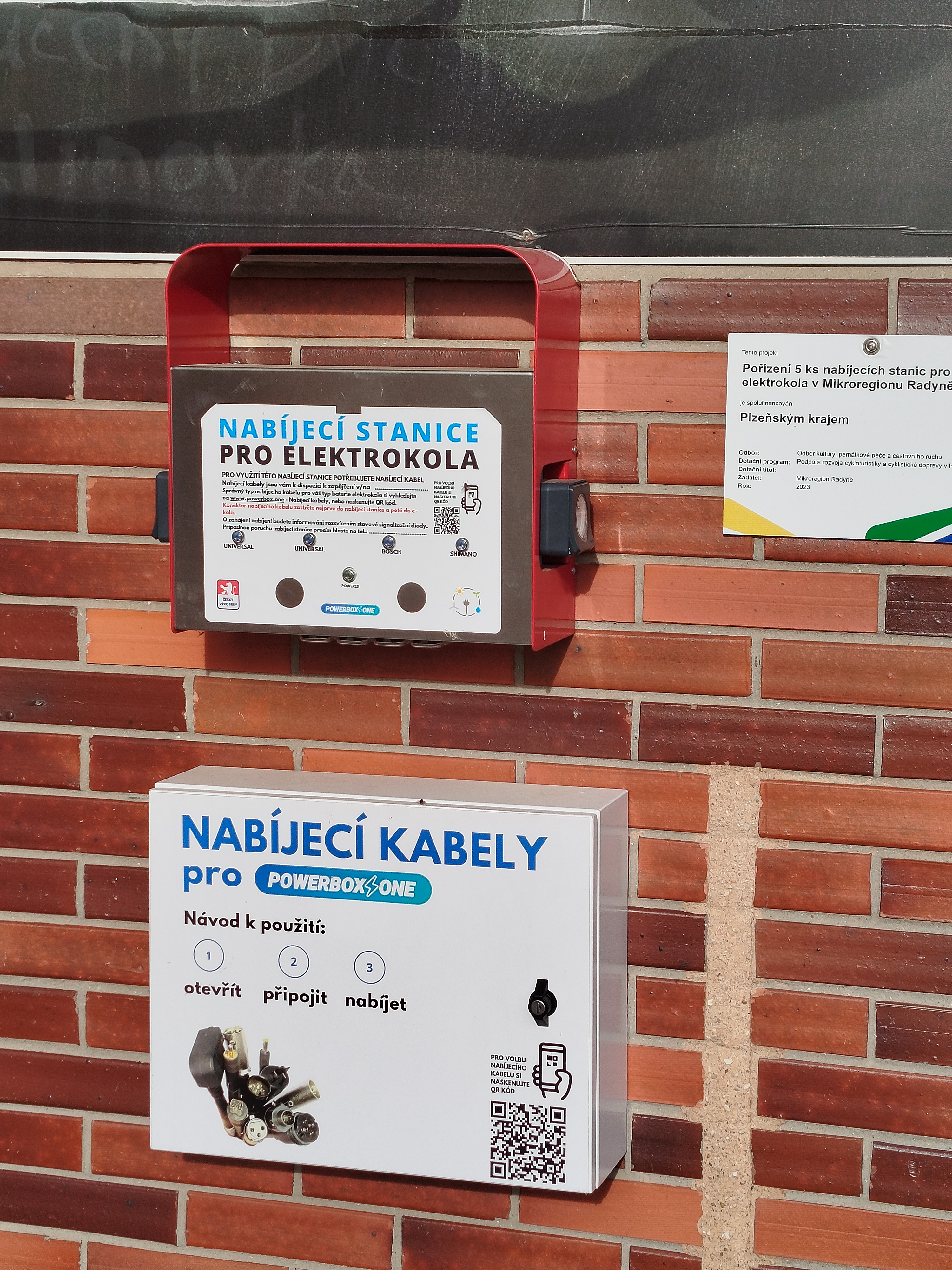 Nabíjecí stanice elektrokol Šťáhlavy foto 3