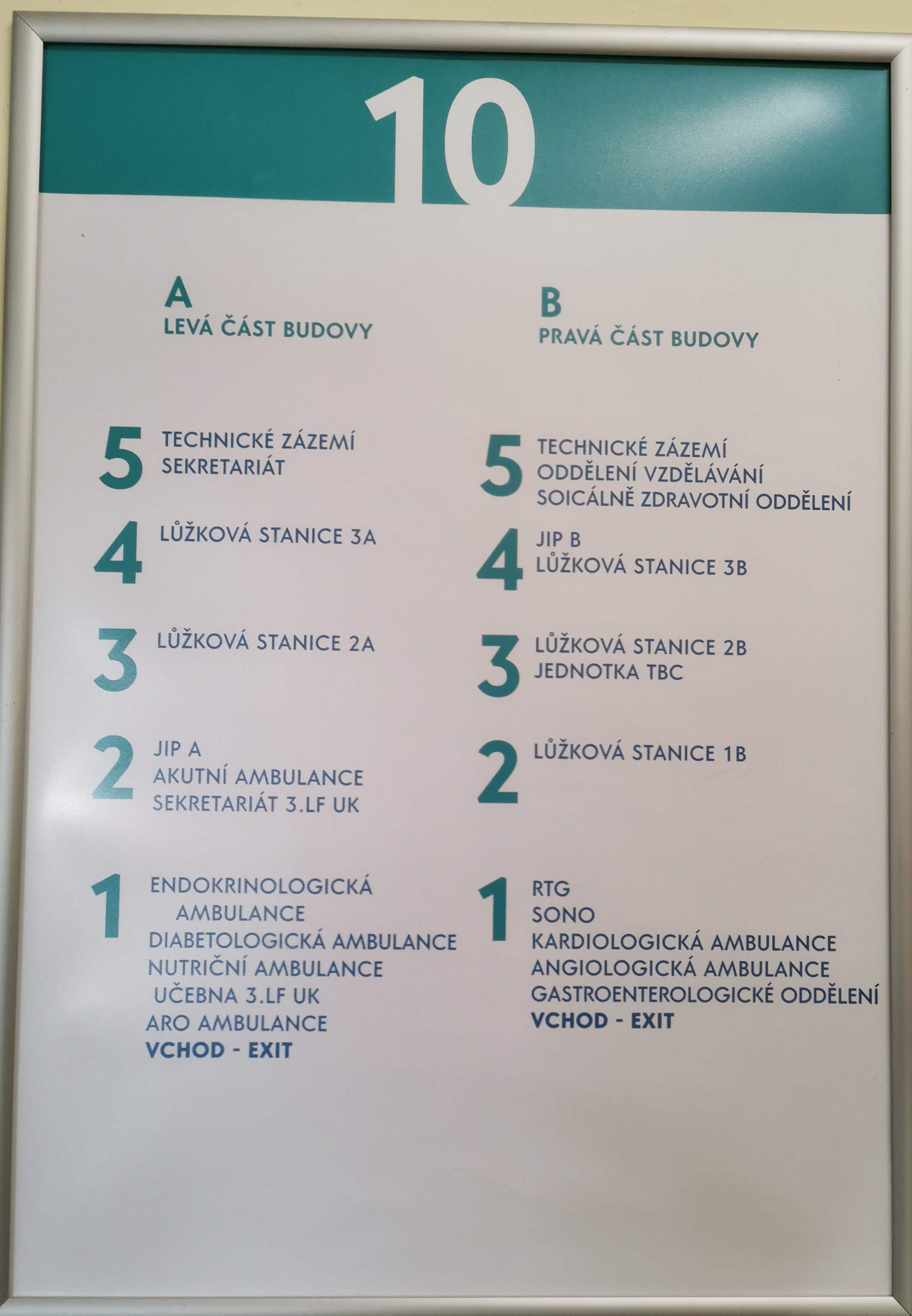 Interní klinika Fakultní nemocnice Bulovka a 3. LF UK foto 3