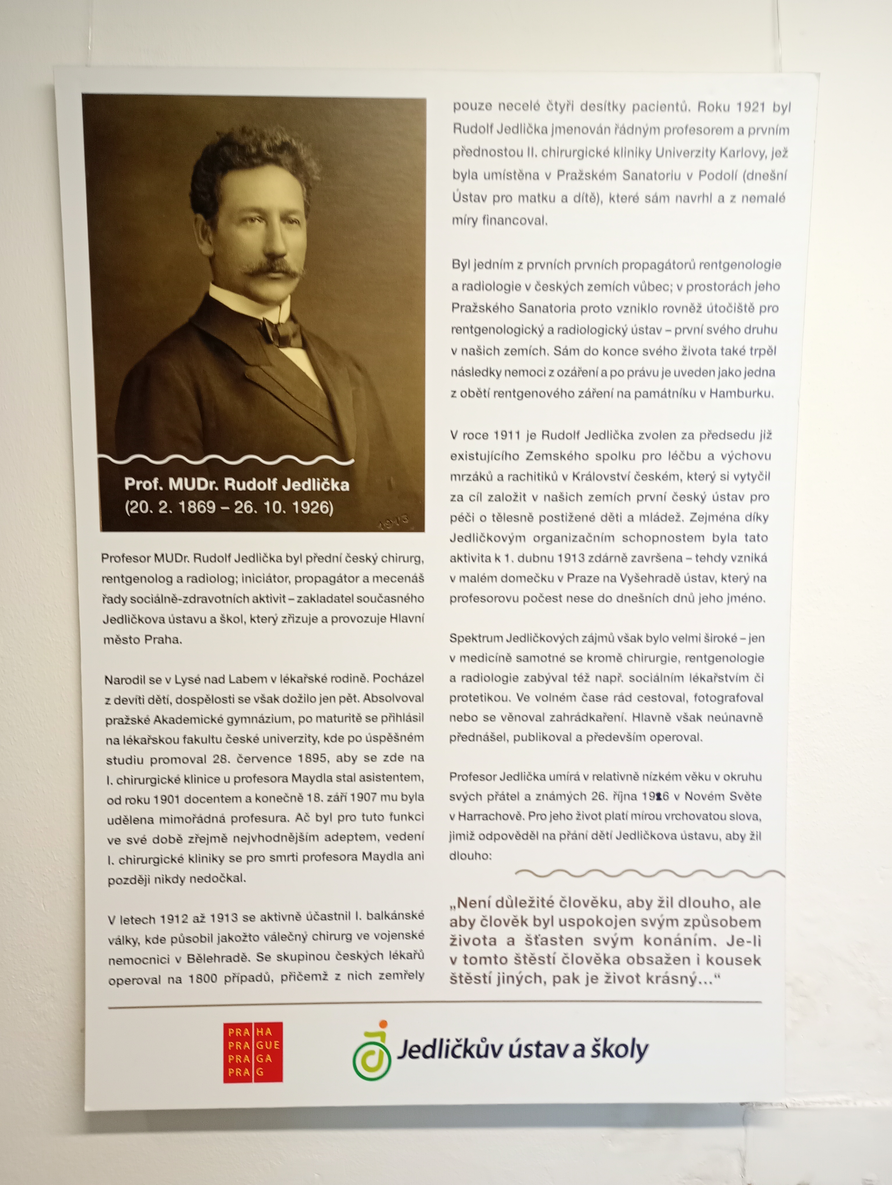 Nadace Jedličkova ústavu foto 1