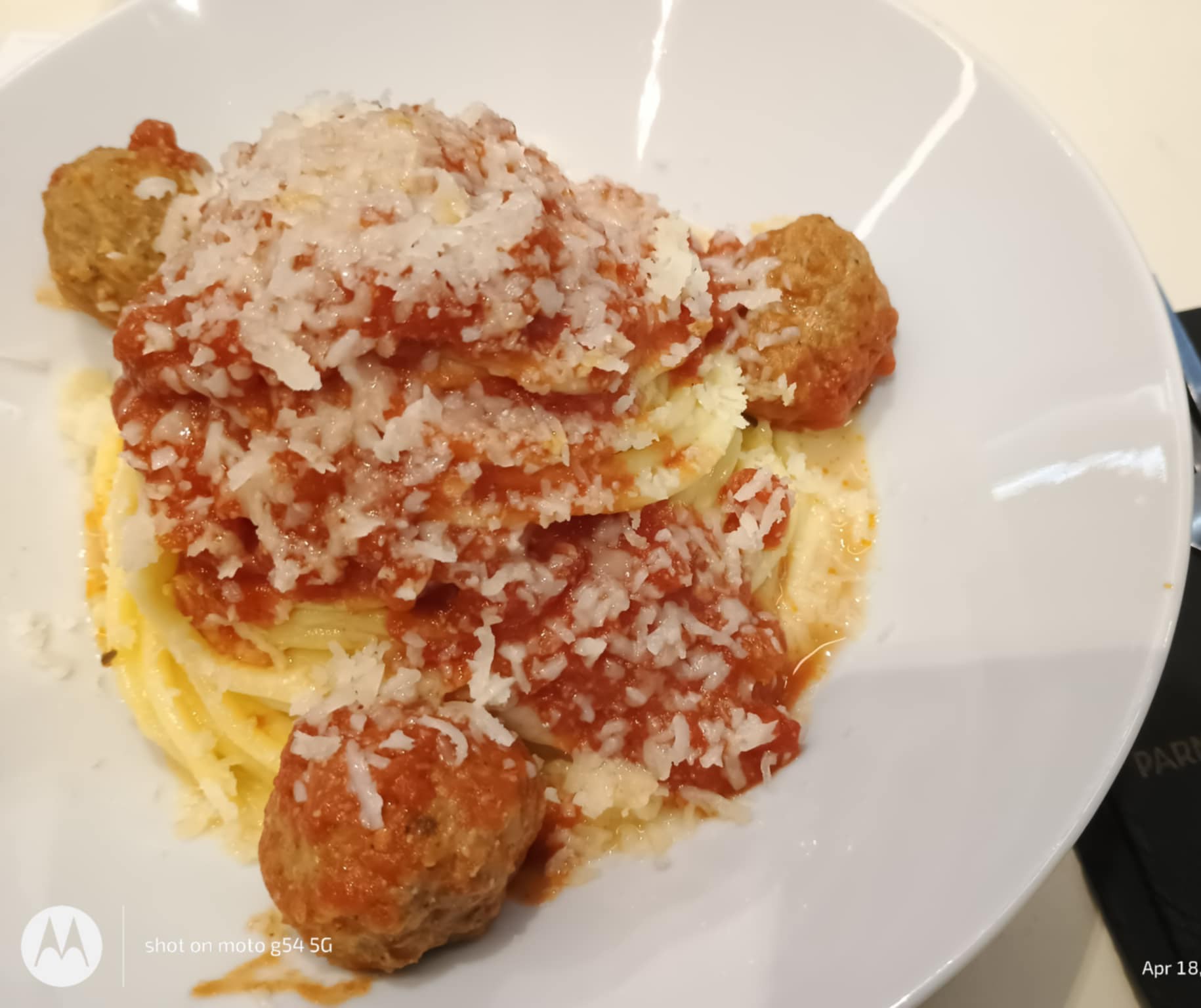 Spaghetti Parmigiano foto 4