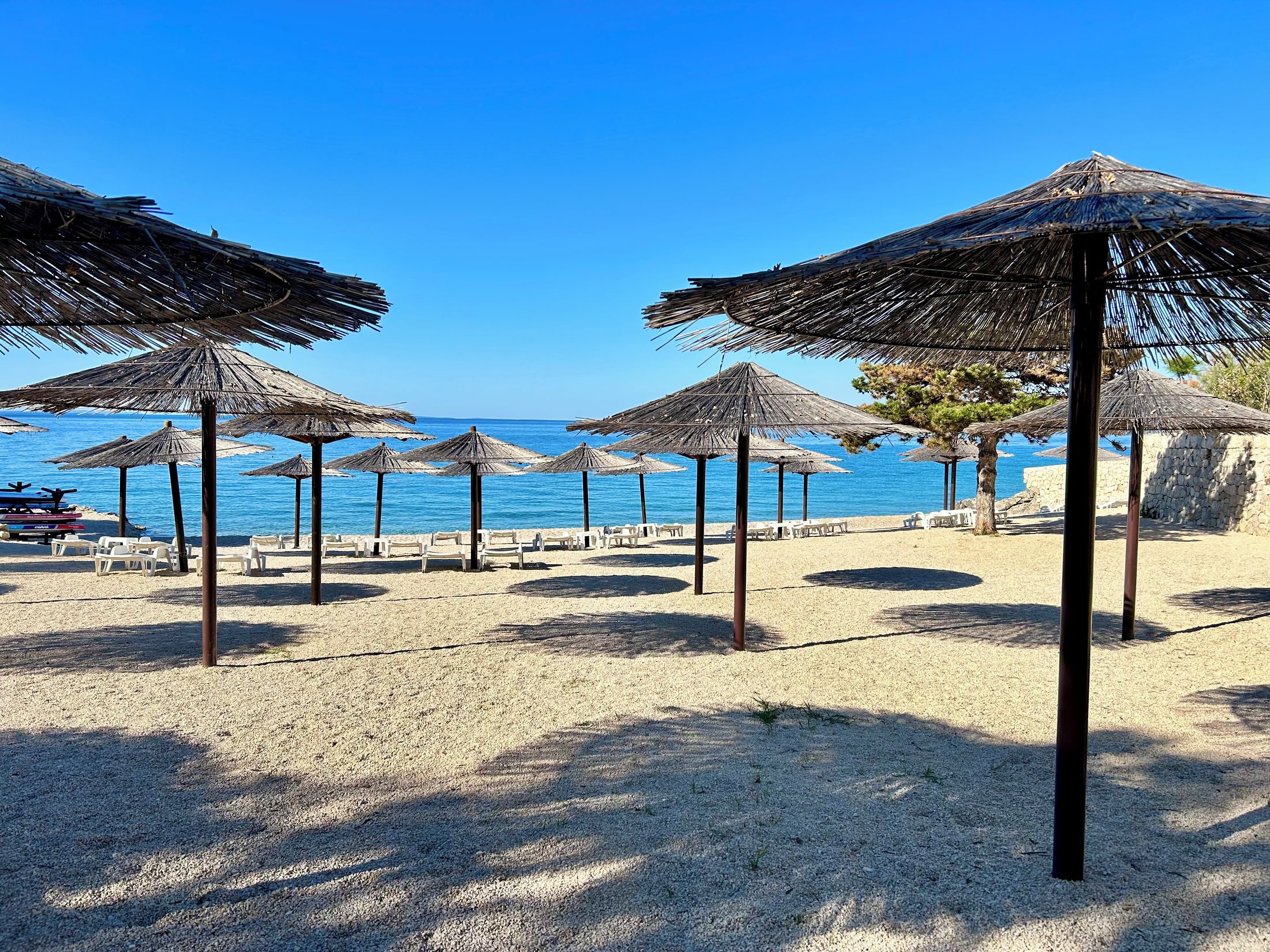 wyspa Pag plaża dla psów