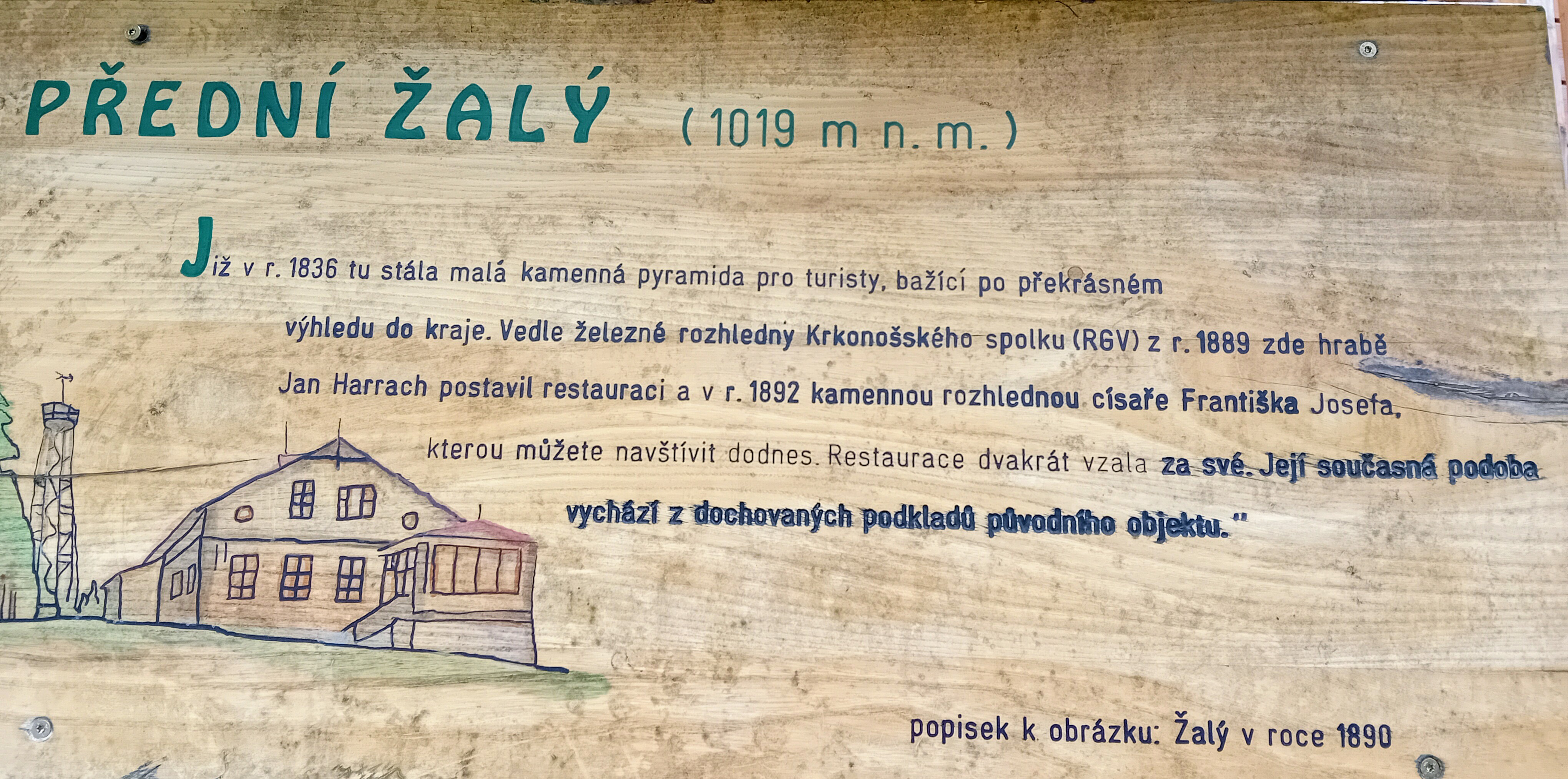 Horská Bouda a Rozhledna Žalý foto 2