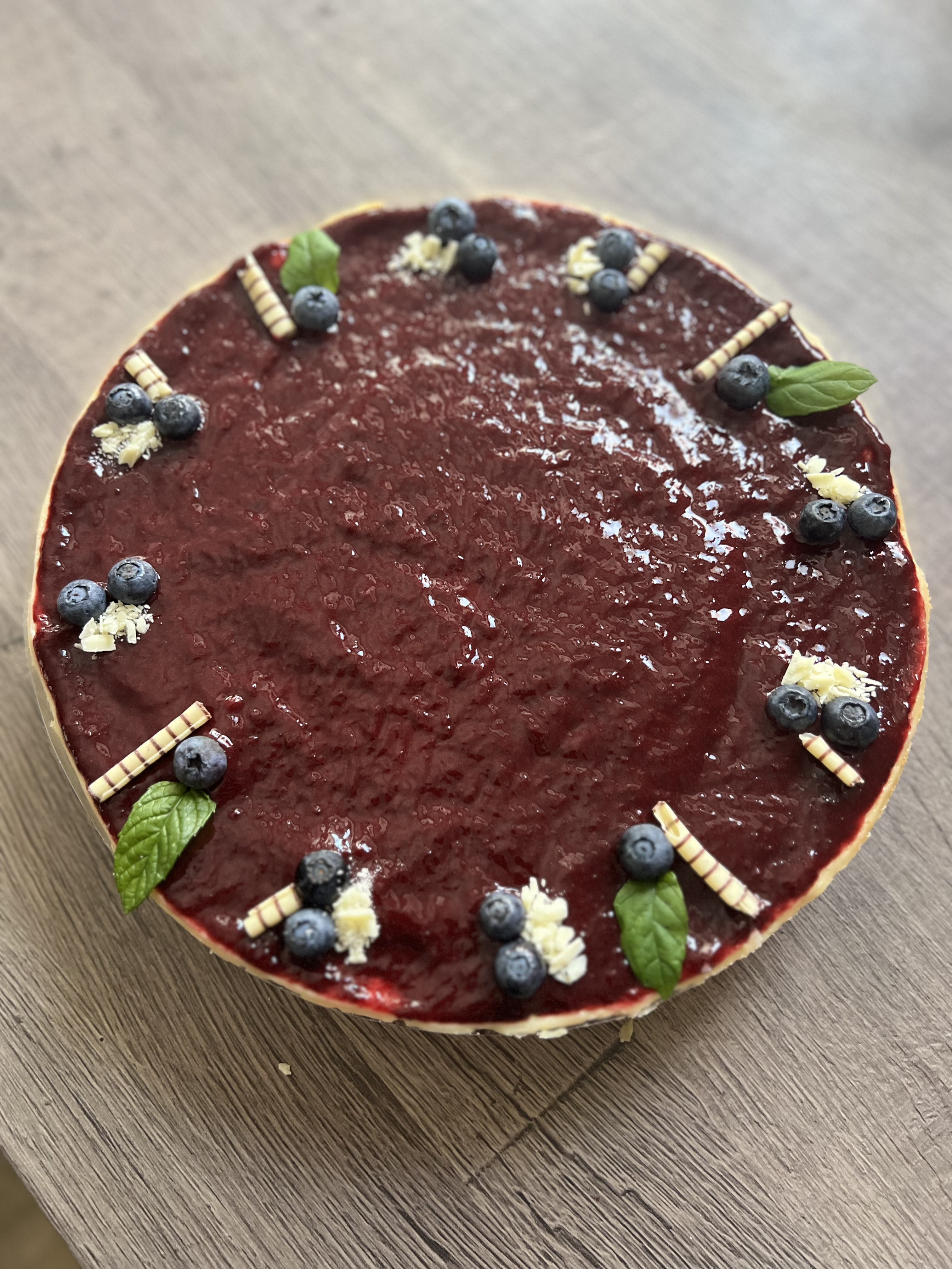 Domácí Cheesecake foto 1