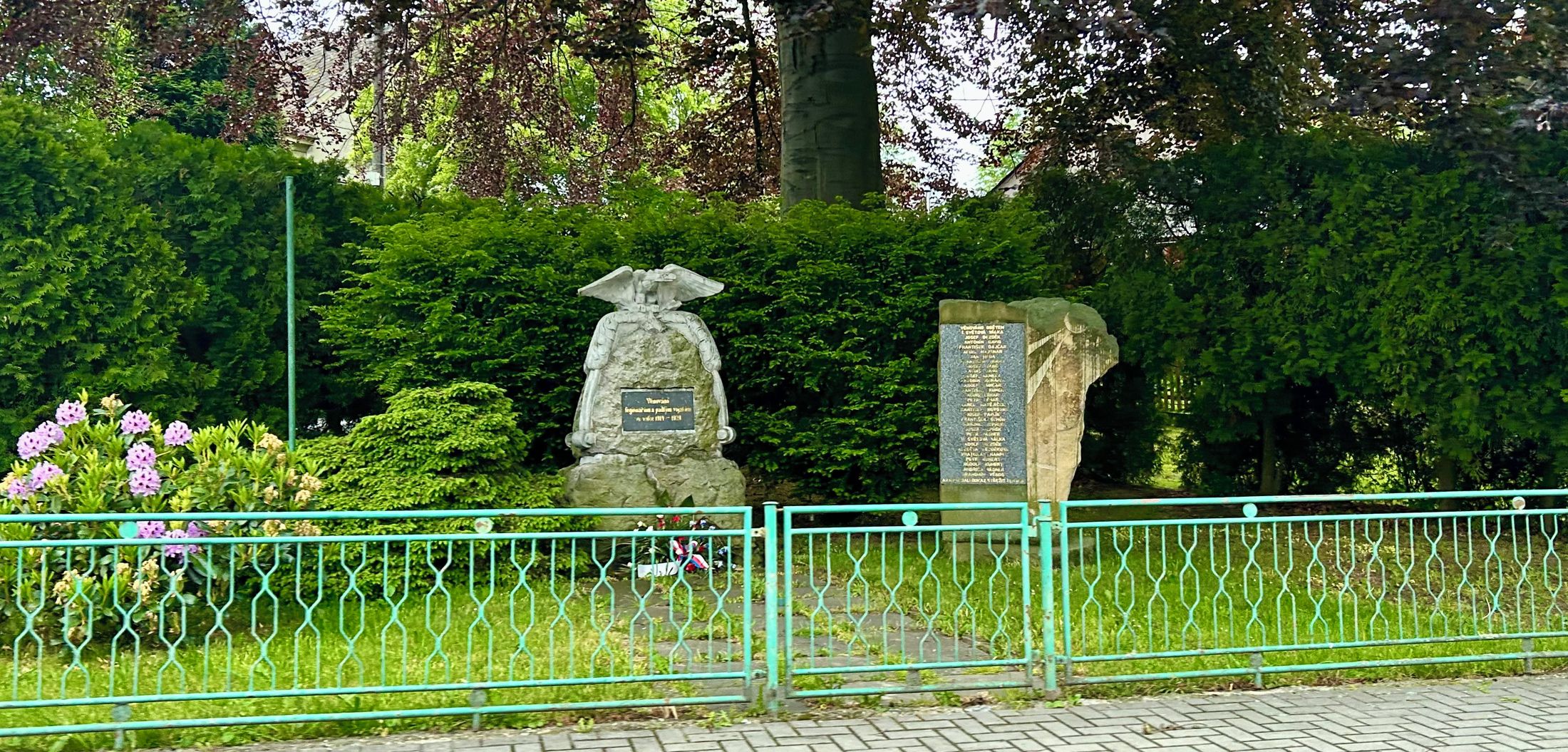 pomnik poległych Czechosłowacja