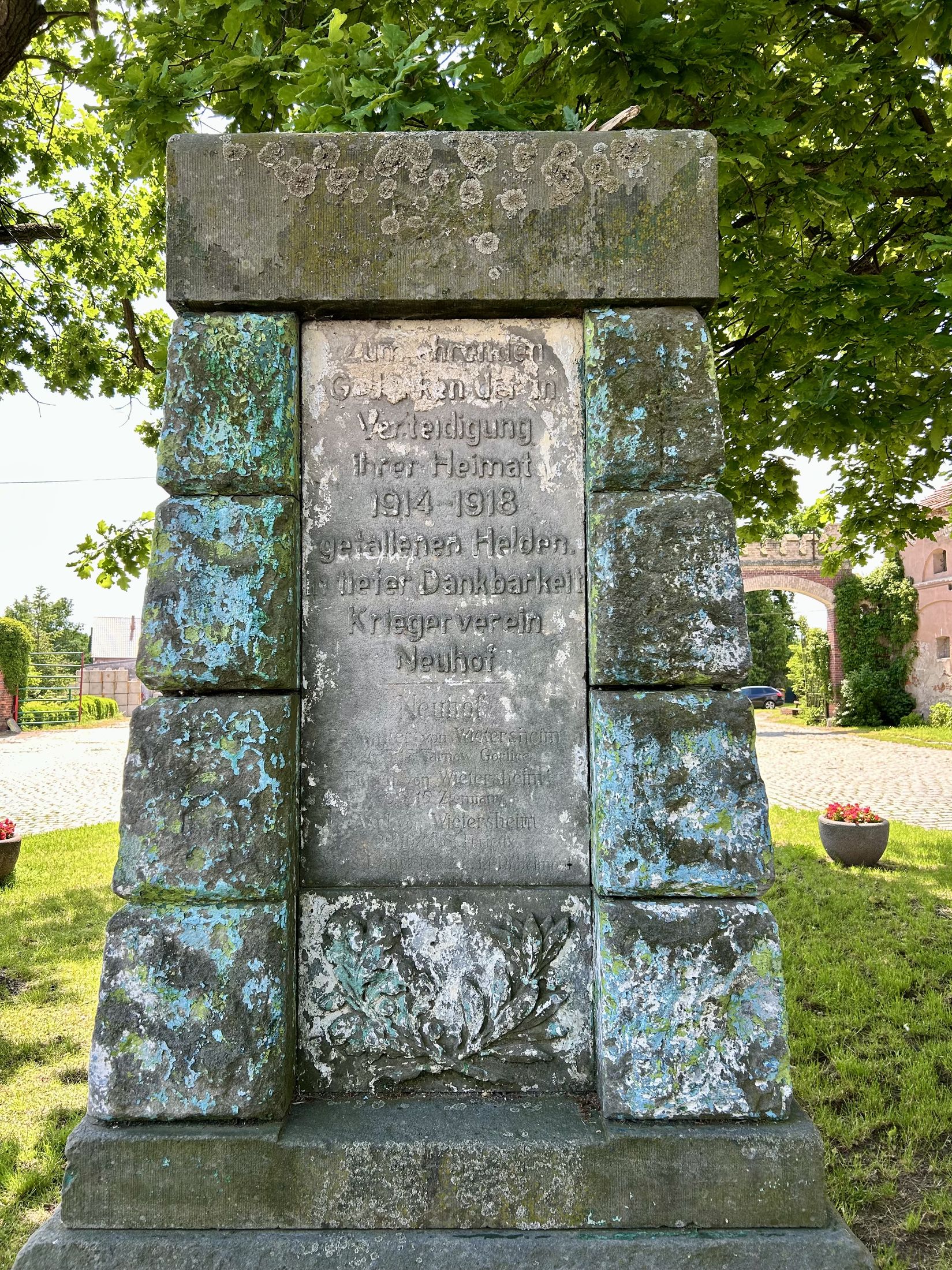 niemieckie pomniki wojenne