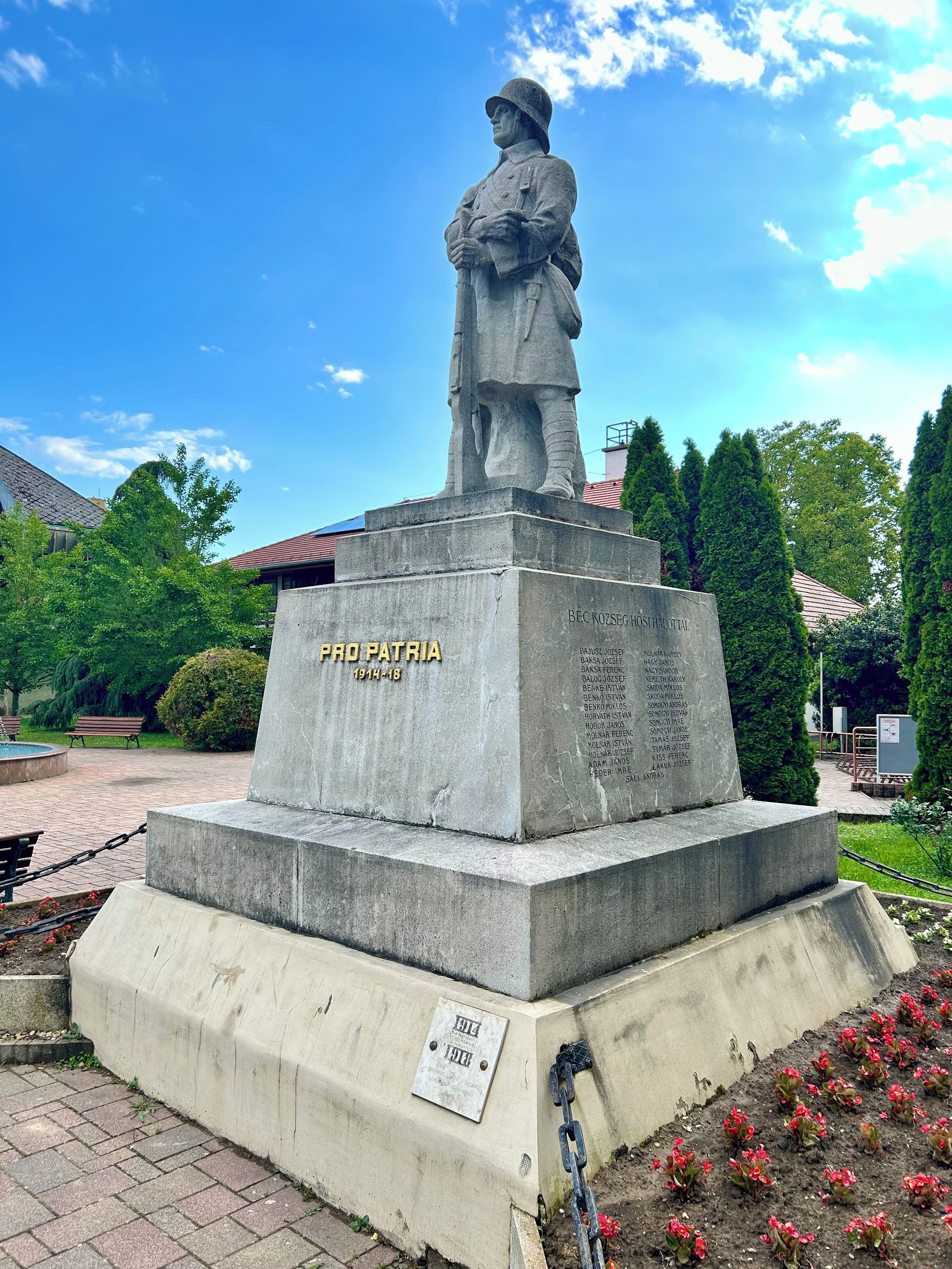 pomnik poległych na wojnie