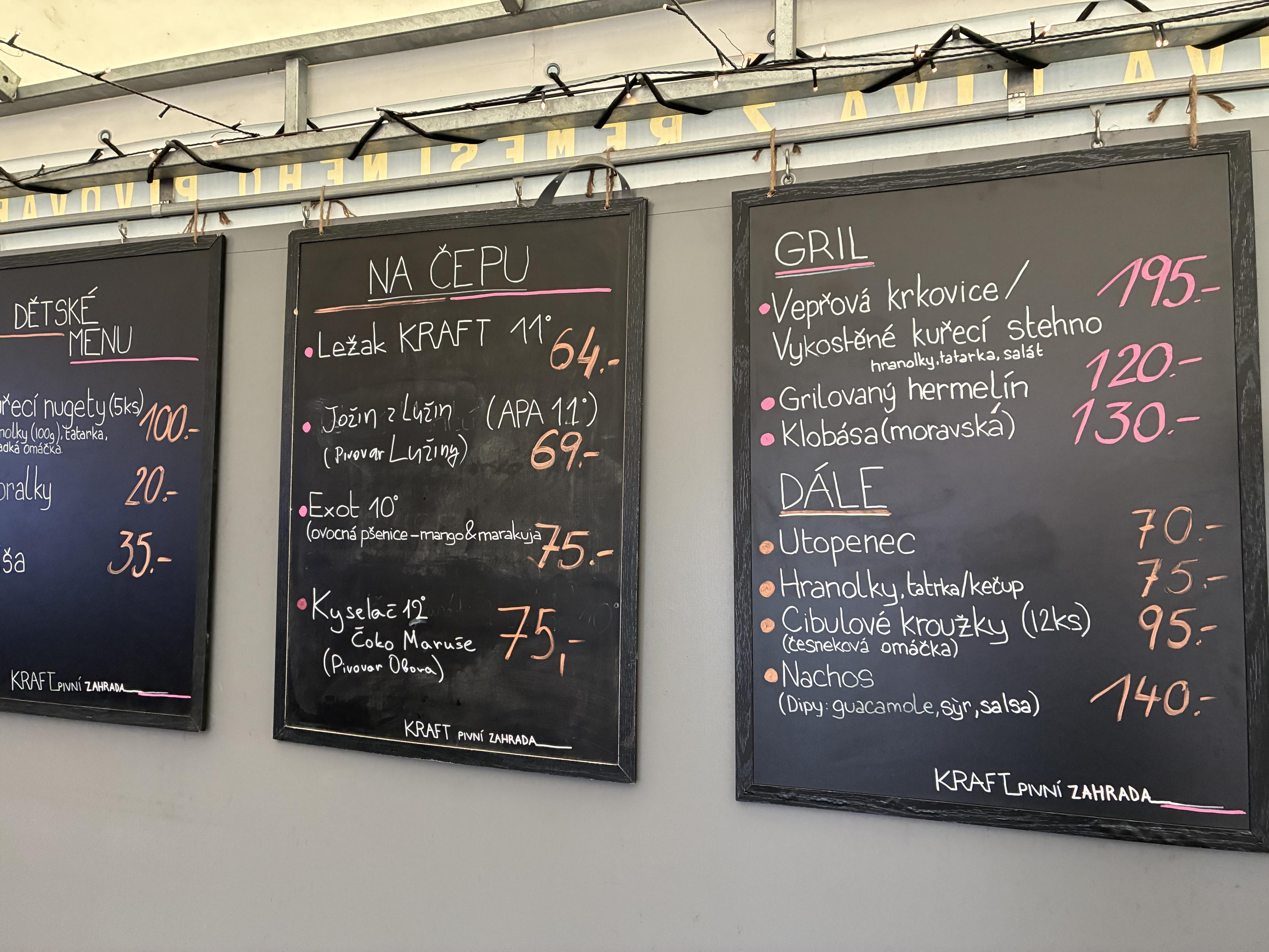 Pivní zahrada KRAFT foto 2