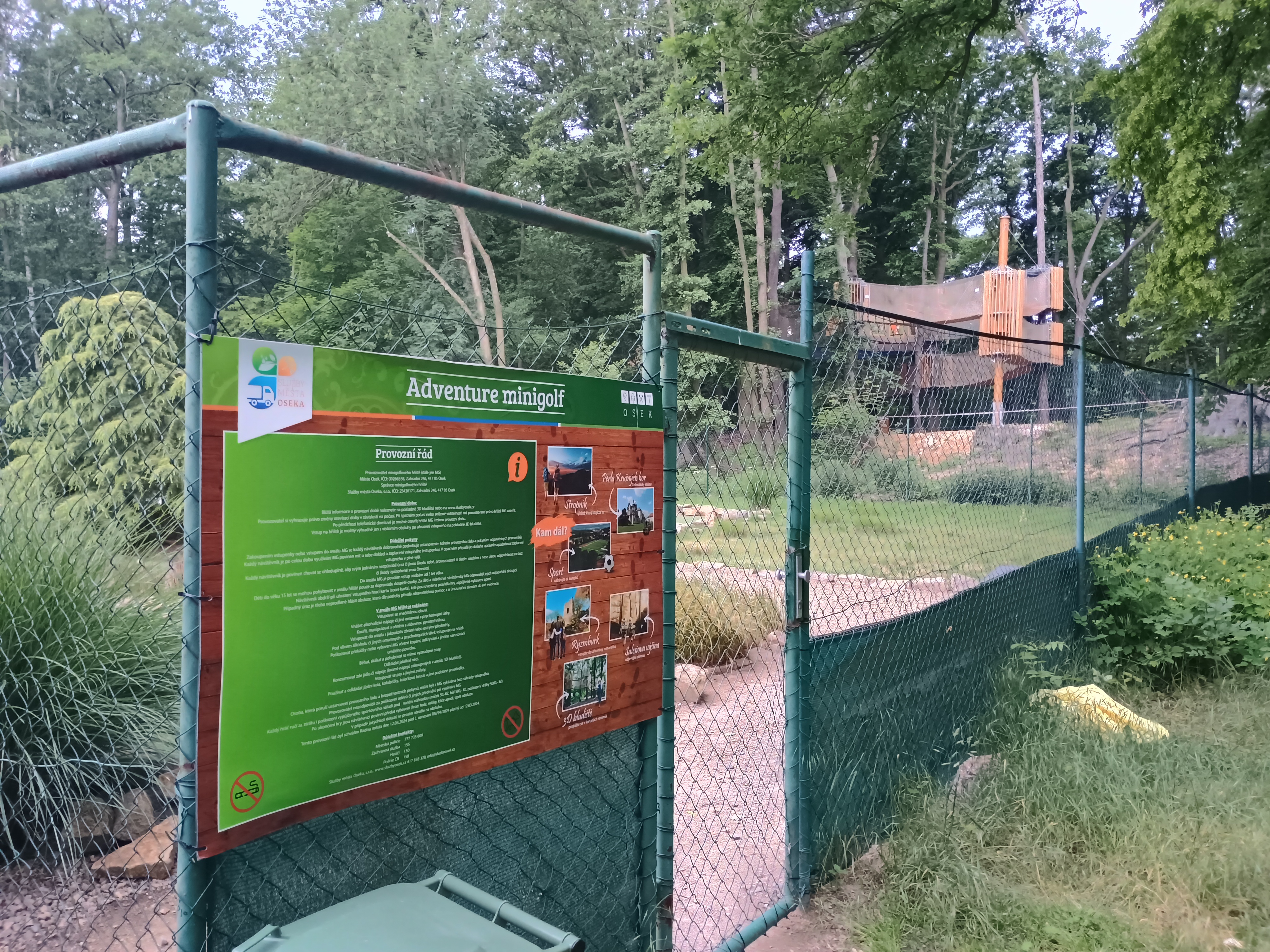 Minigolf Osek foto 2