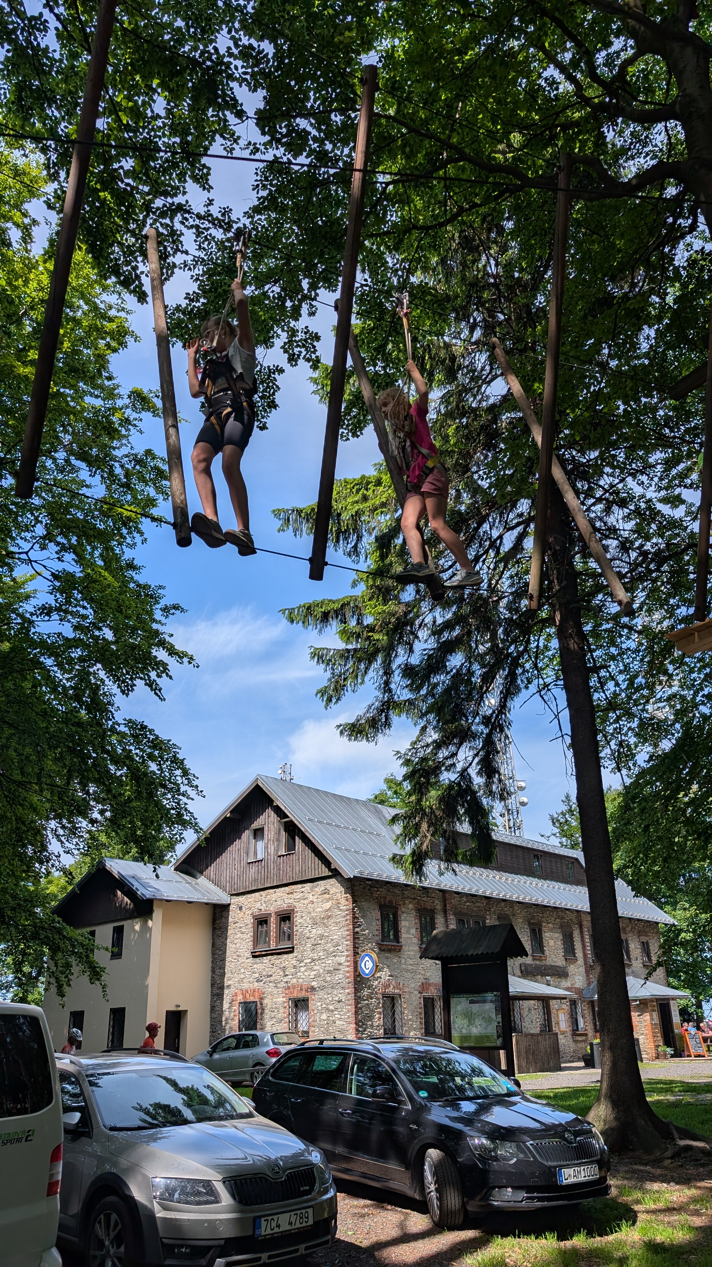 Lanový park Jedlová foto 3