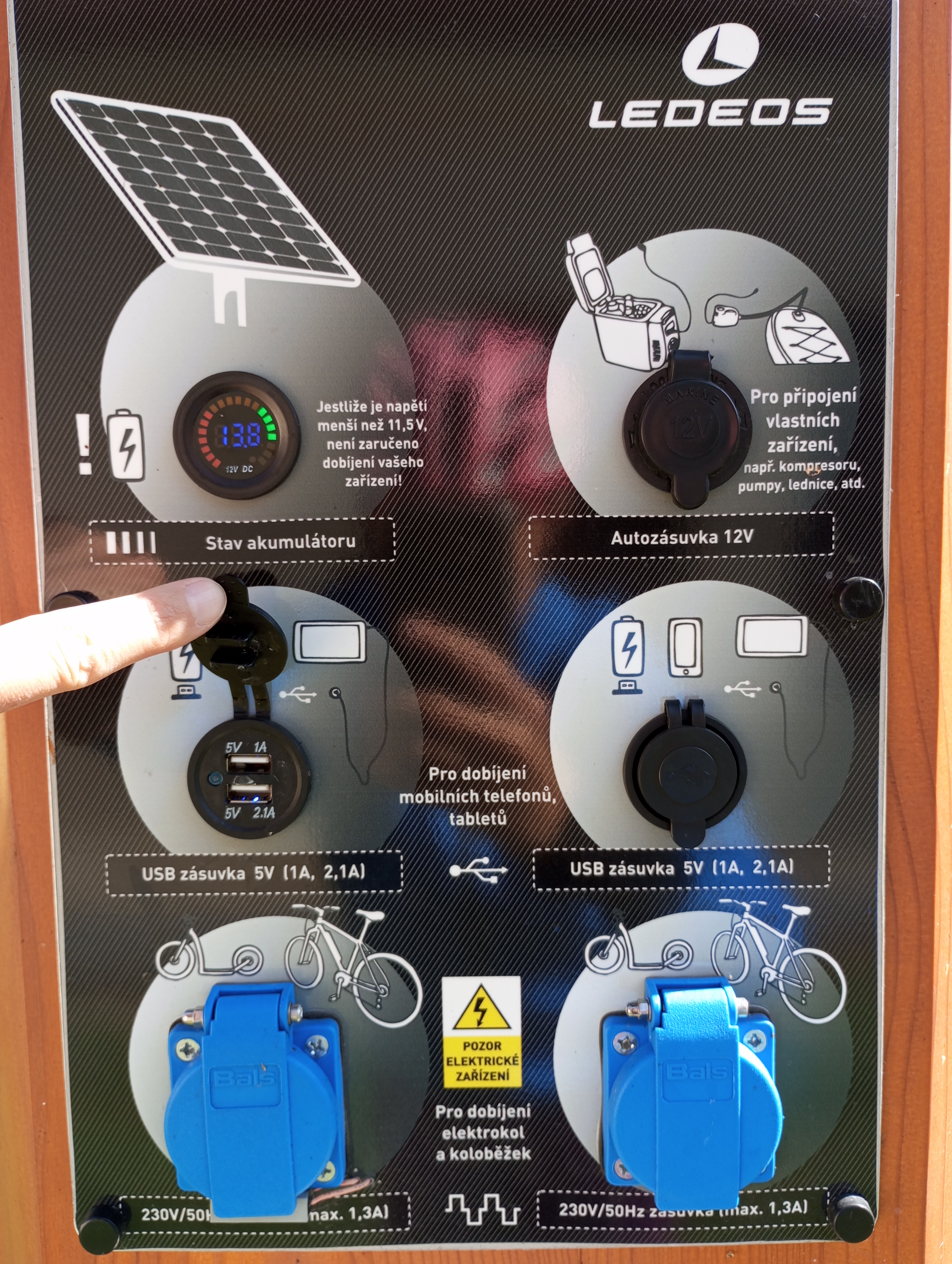 Nabíjecí stanice pro elektrokola Lesná foto 4