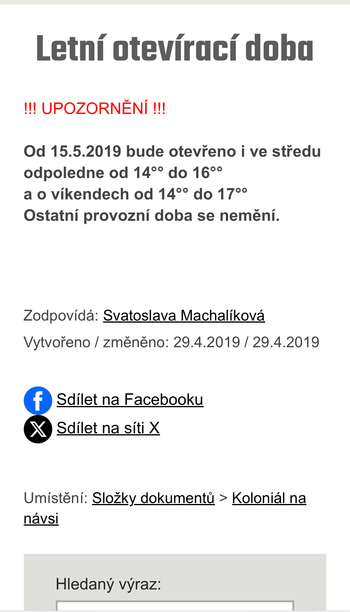 Koloniál Na Návsi foto 3