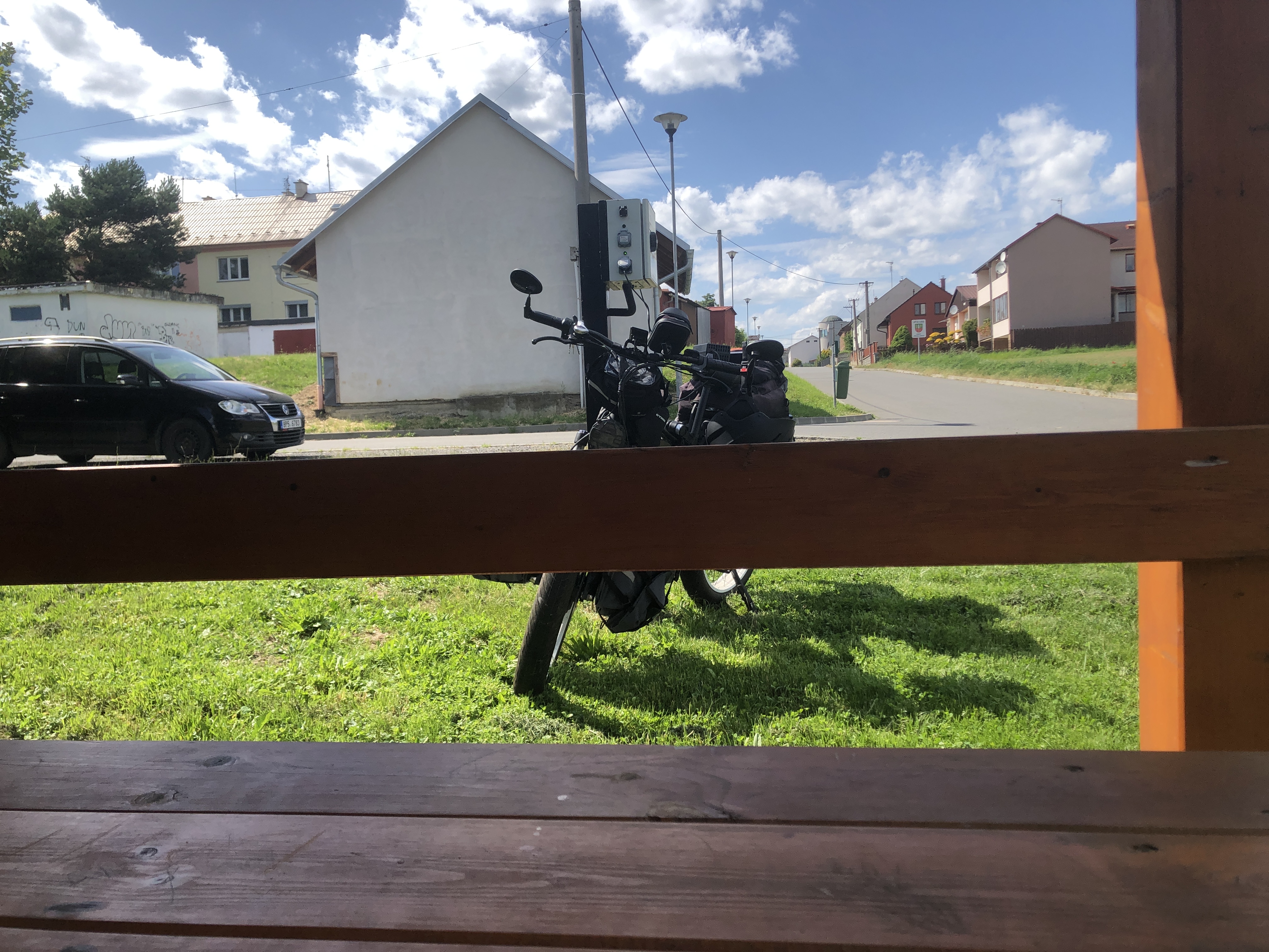 Nabíjecí zásuvka pro elektrokola Přáslavice foto 1