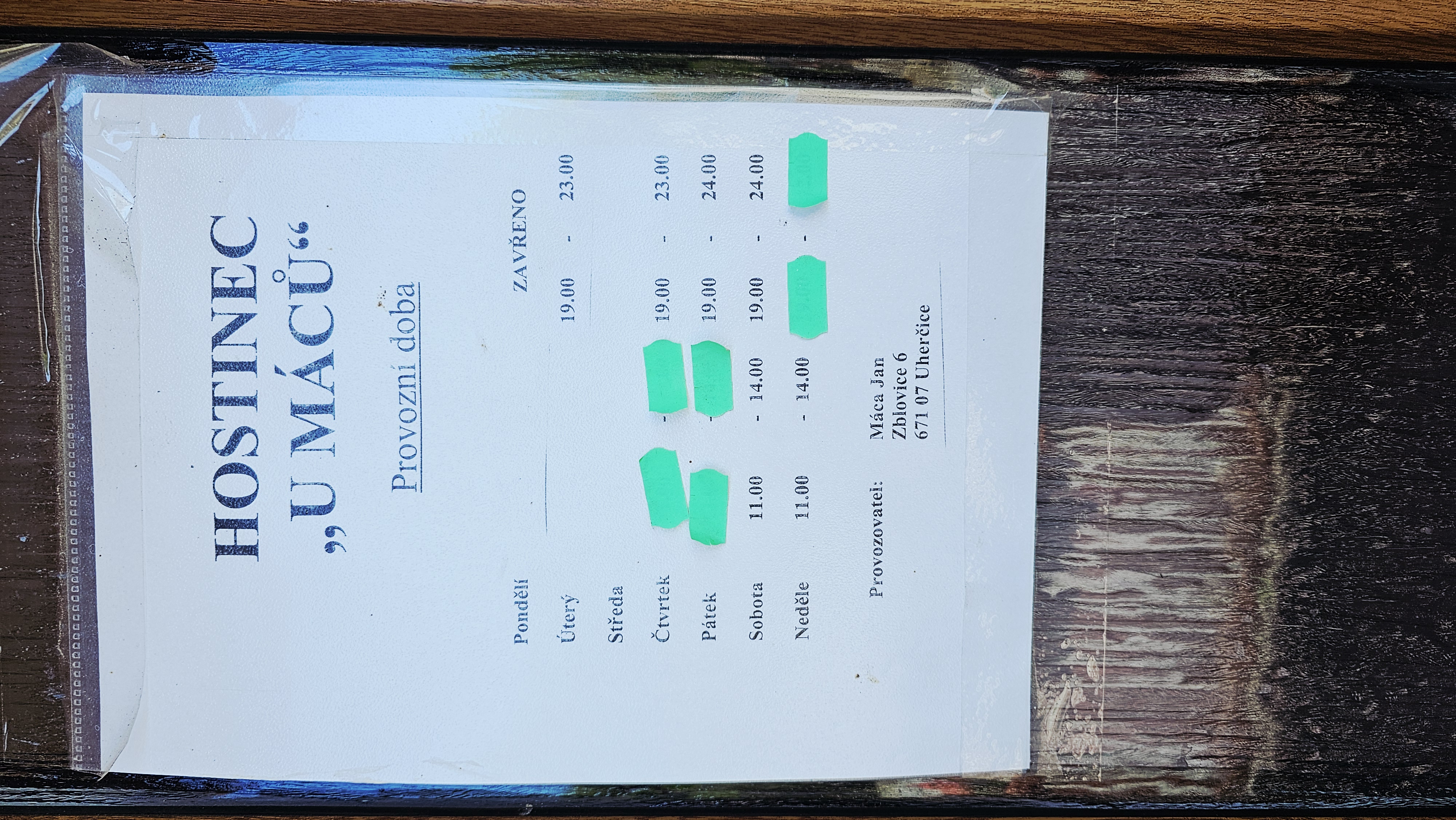 Hostinec U Máců foto 3