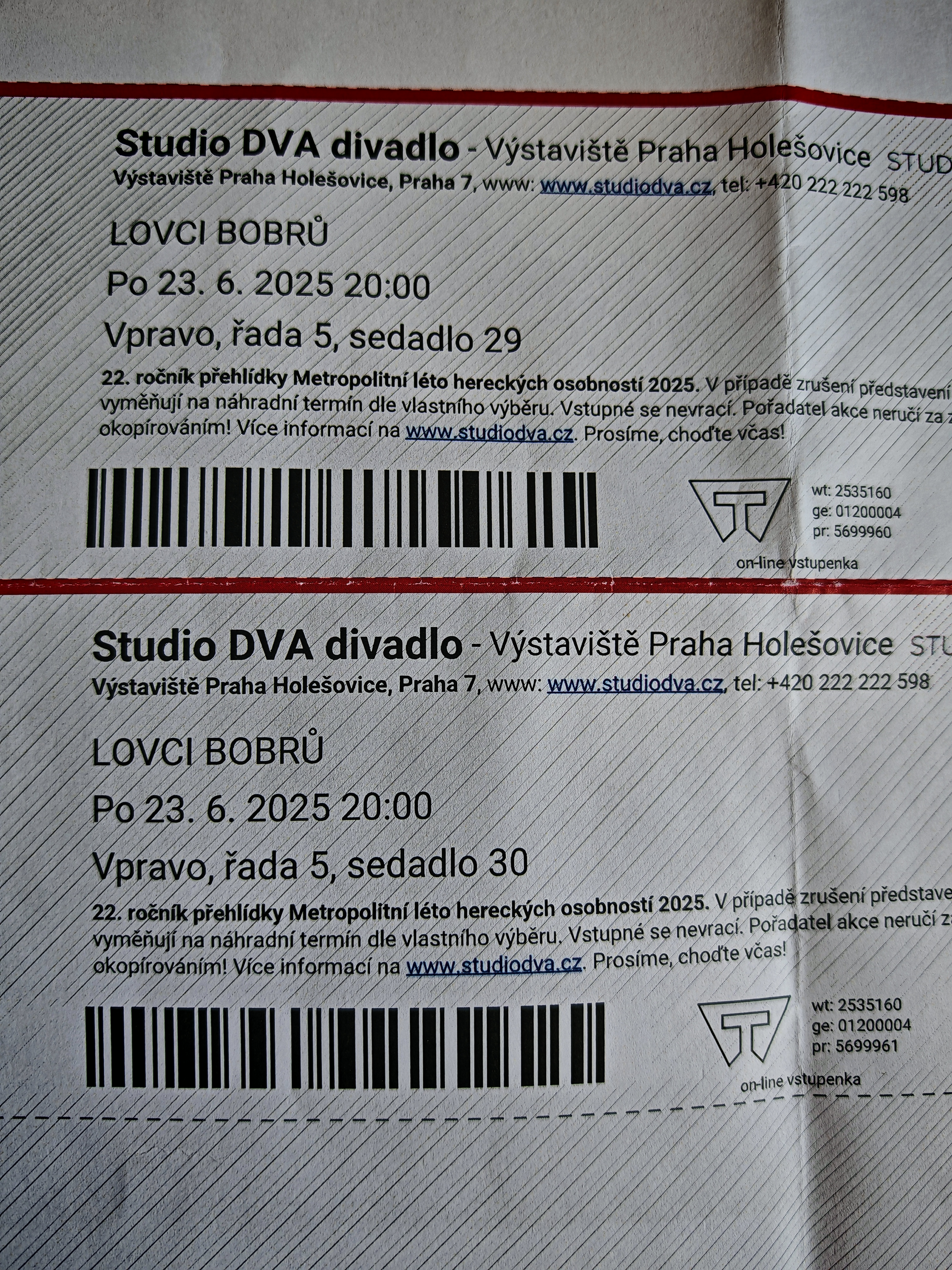 Letní scéna Studio Dva foto 1