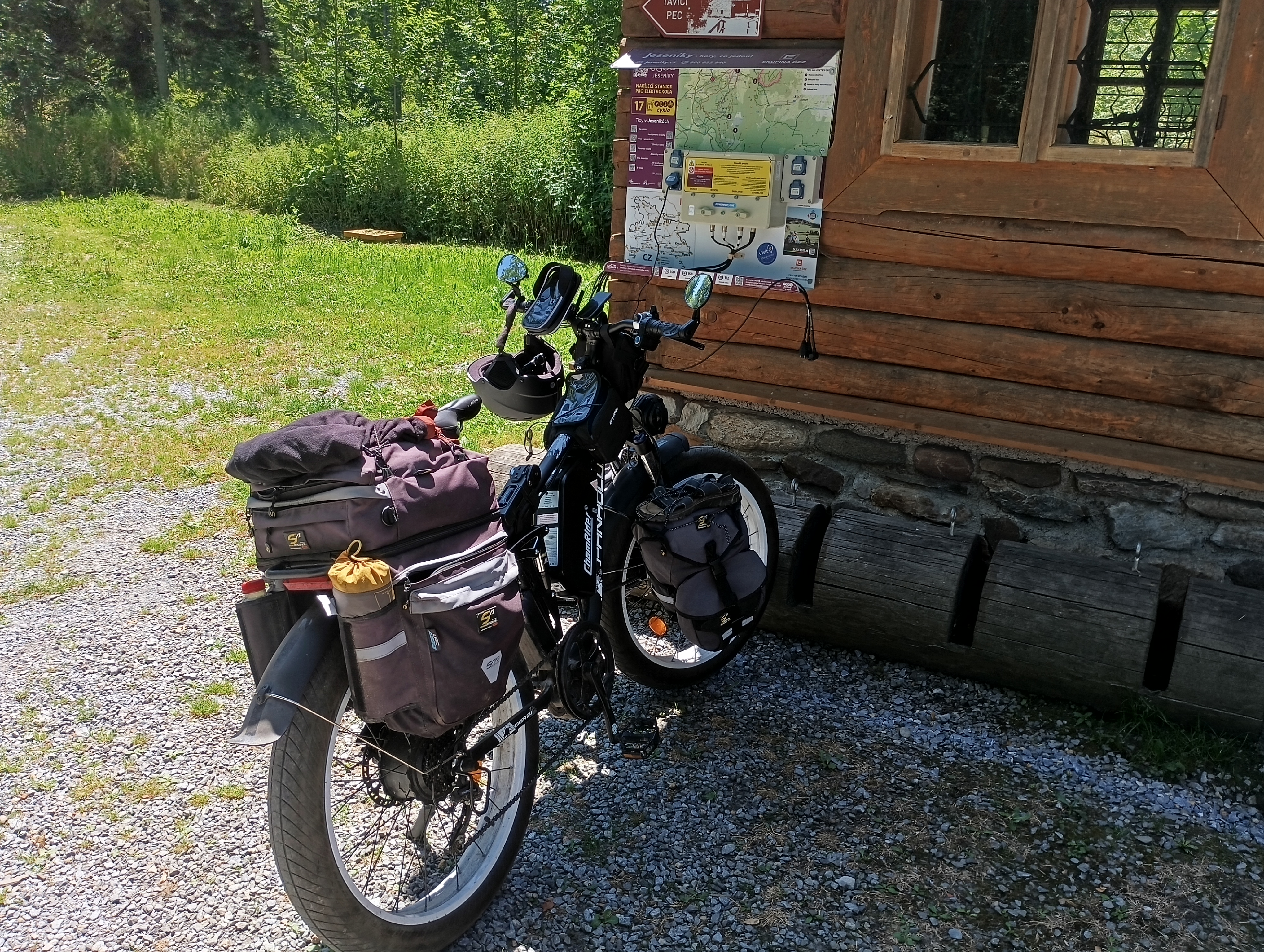 Nabíjecí stanice Zlatokopecký skanzen foto 4