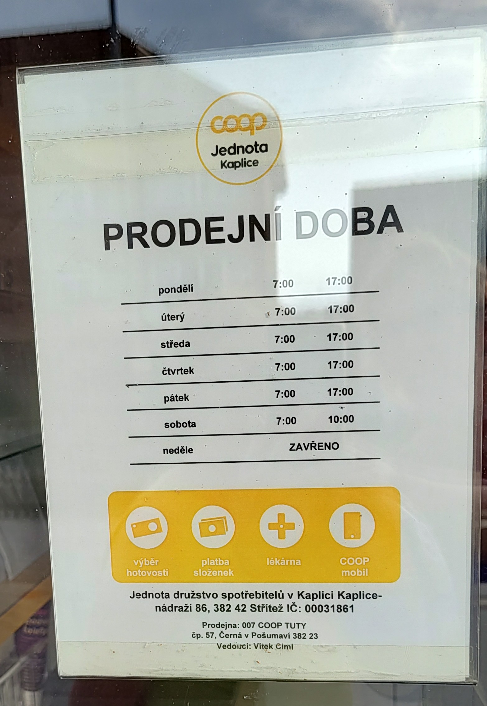 Coop - Jednota Kaplice foto 3