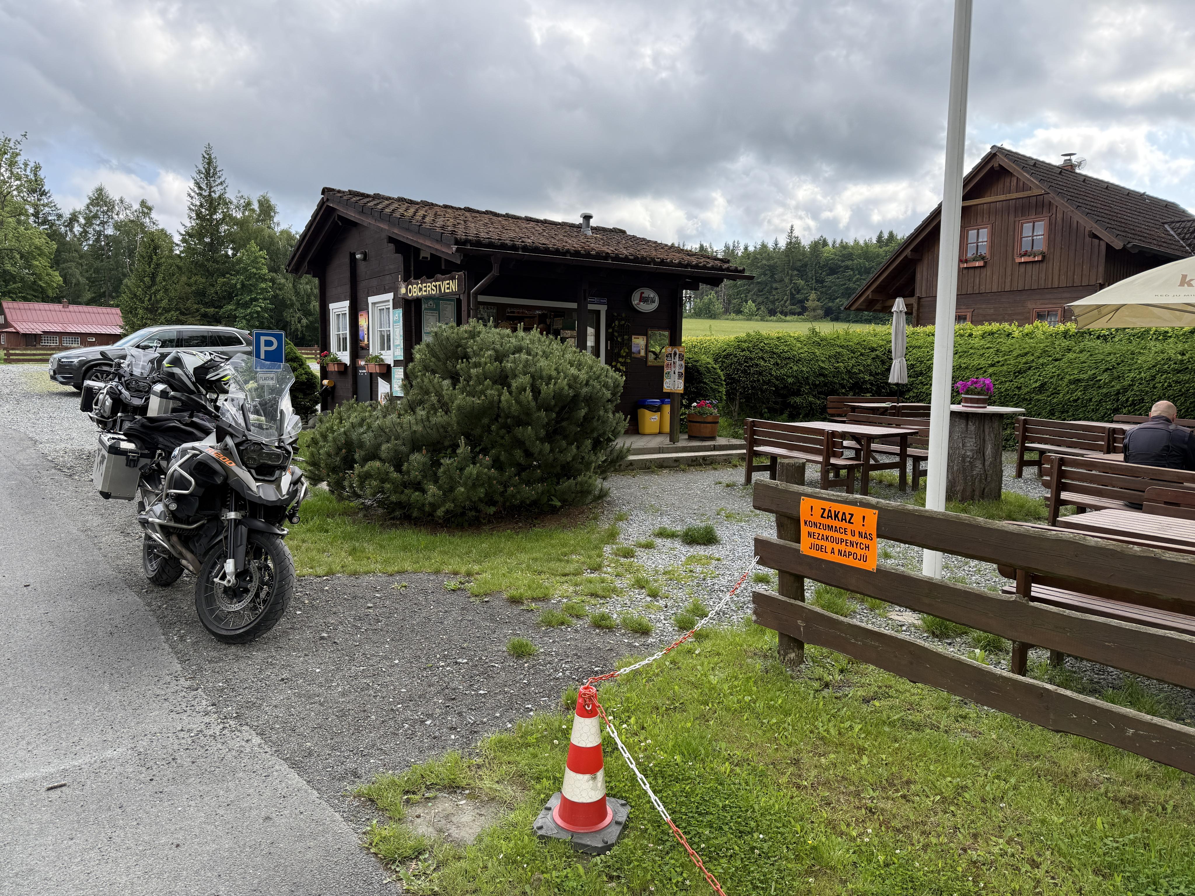 Občerstvení u parkoviště Rejvíz foto 2