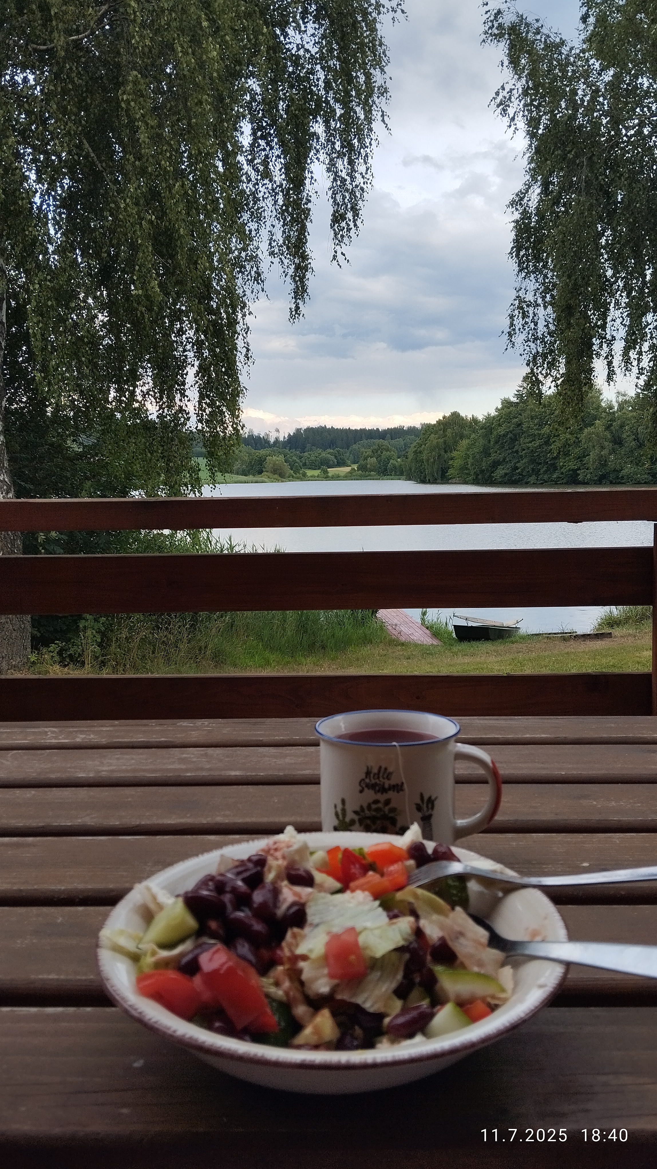 Chata u rybníka foto 1