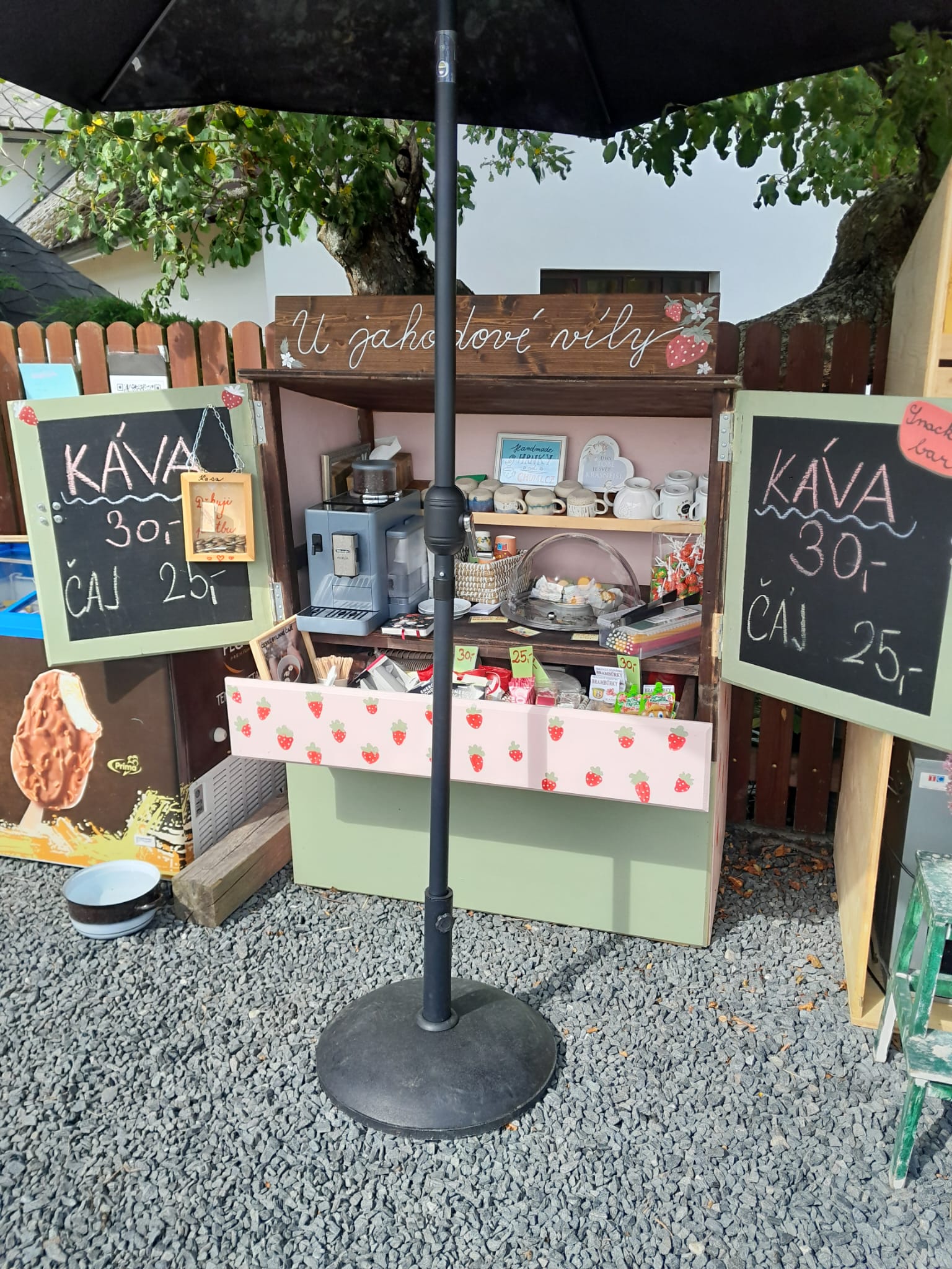 Samoobslužný bar u jahodové Víly foto 6