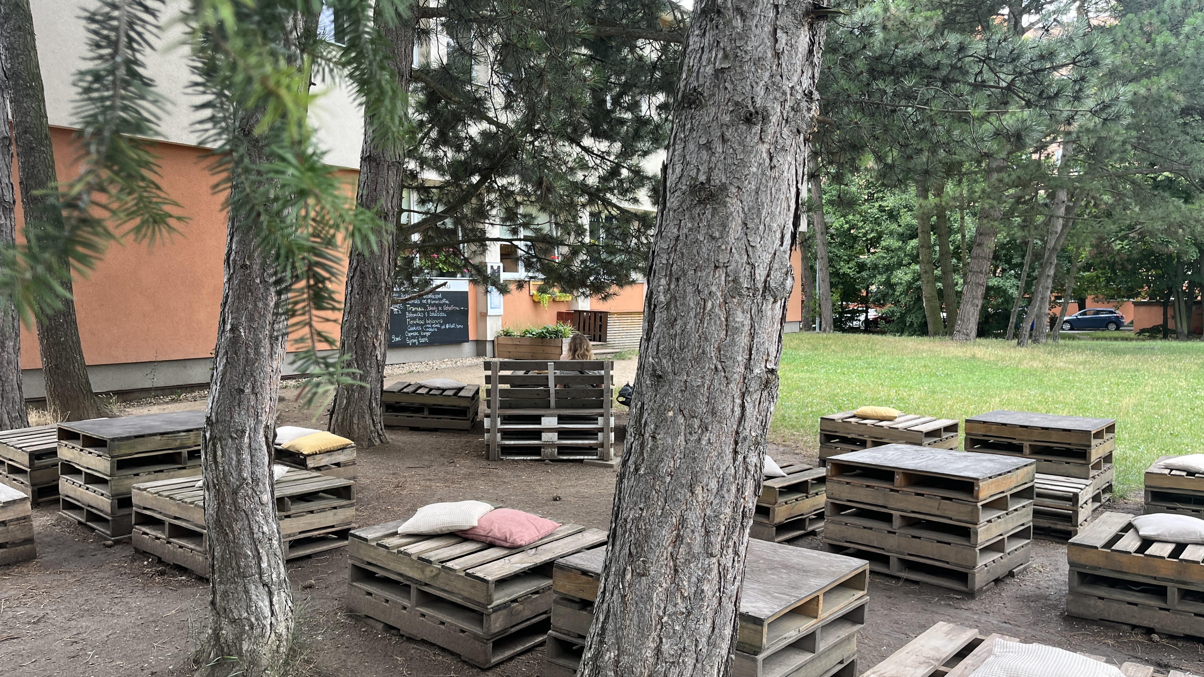 Kafe na písku foto 4