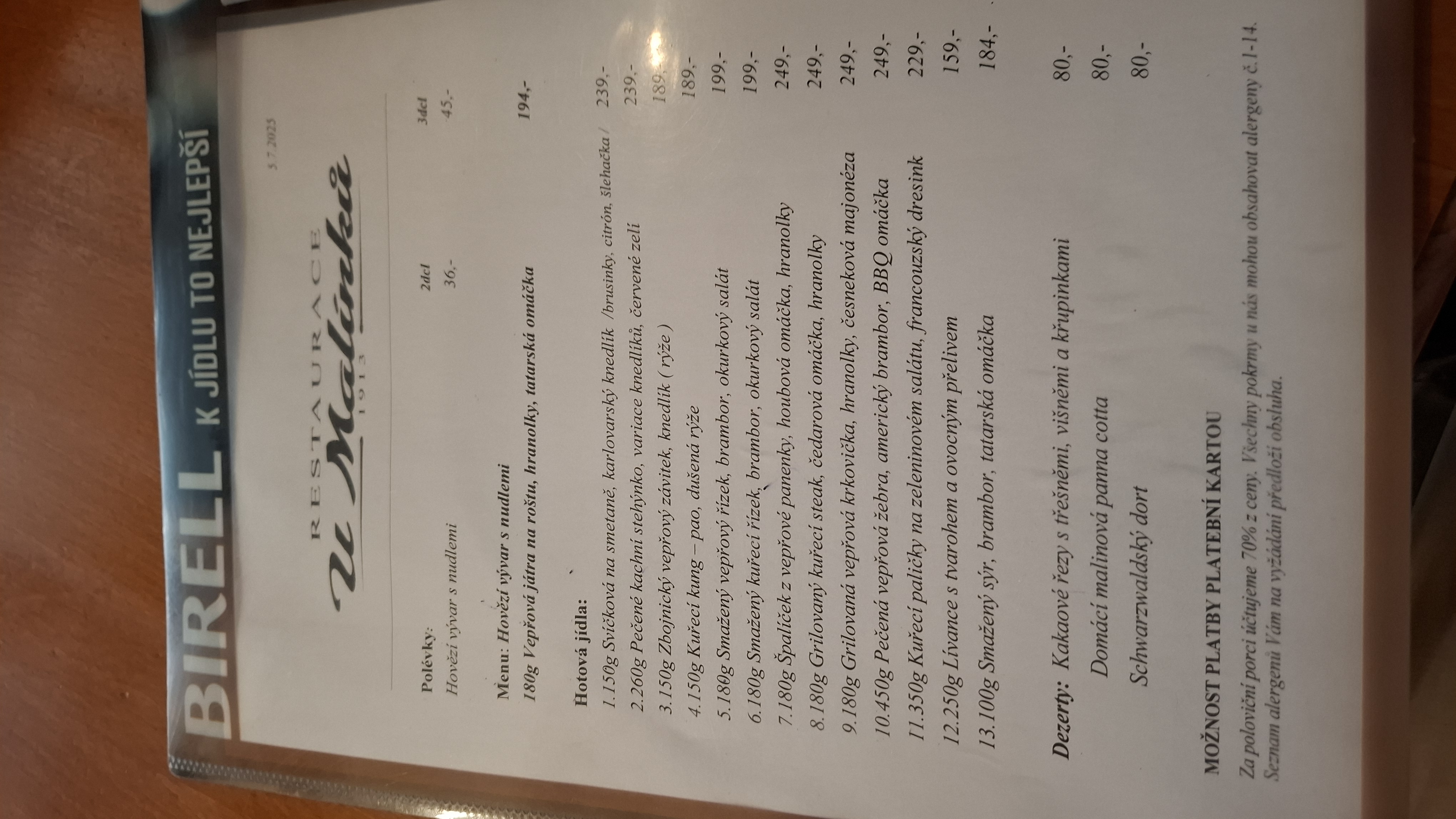 Restaurace u Malínků foto 4