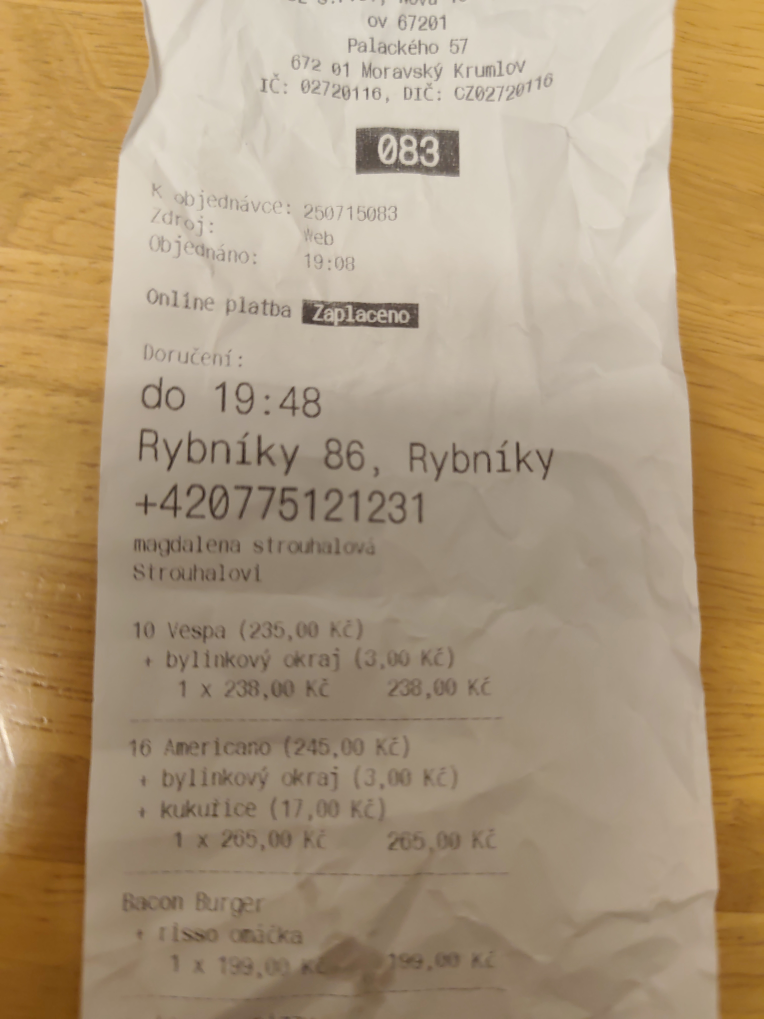 Pizza Vespa foto 2
