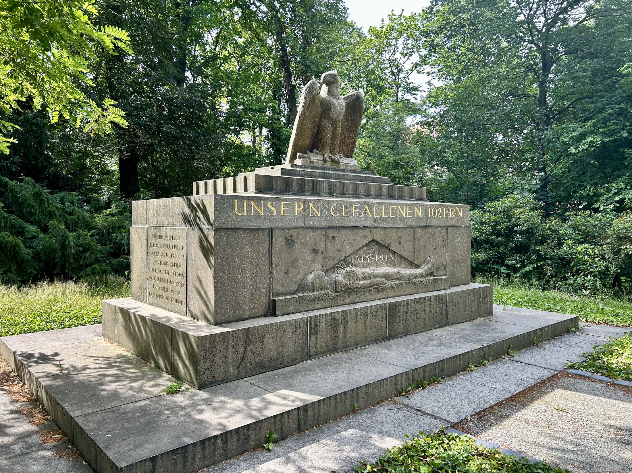 Usern Gefallenen 102ern Zittau