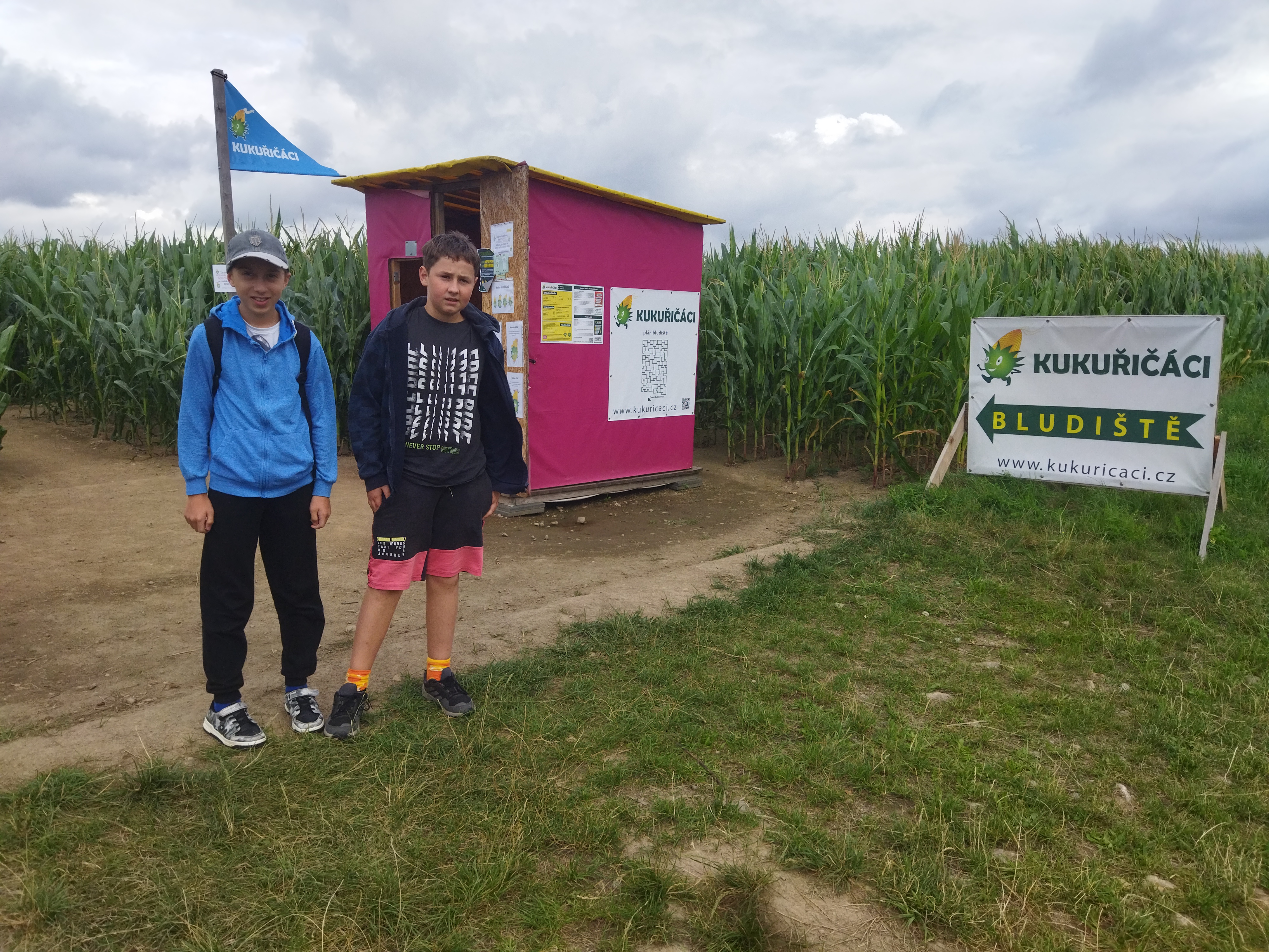 Kukuřičáci – Obří kukuřičné bludiště České Budějovice foto 3