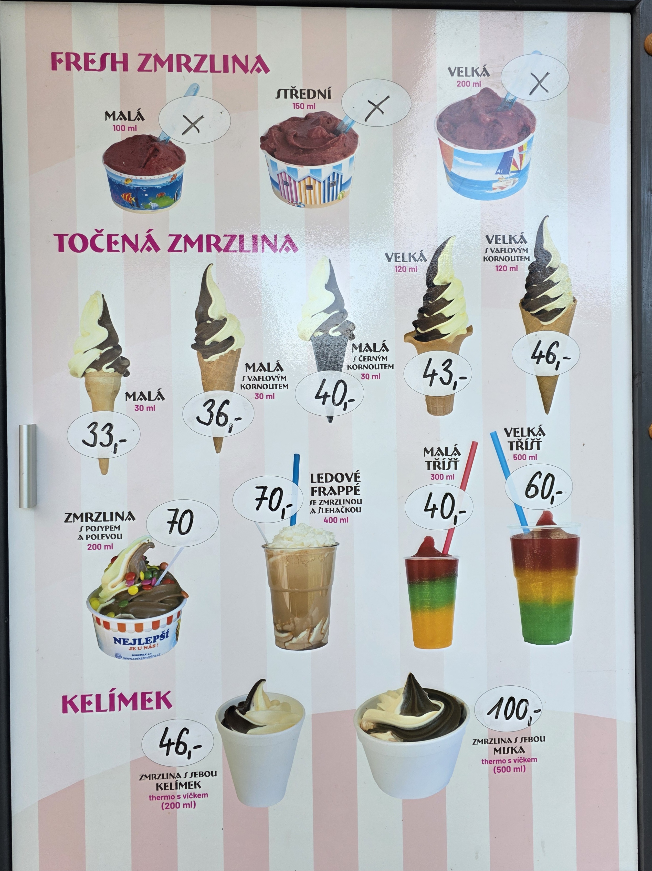 Zmrzlina Zima foto 1