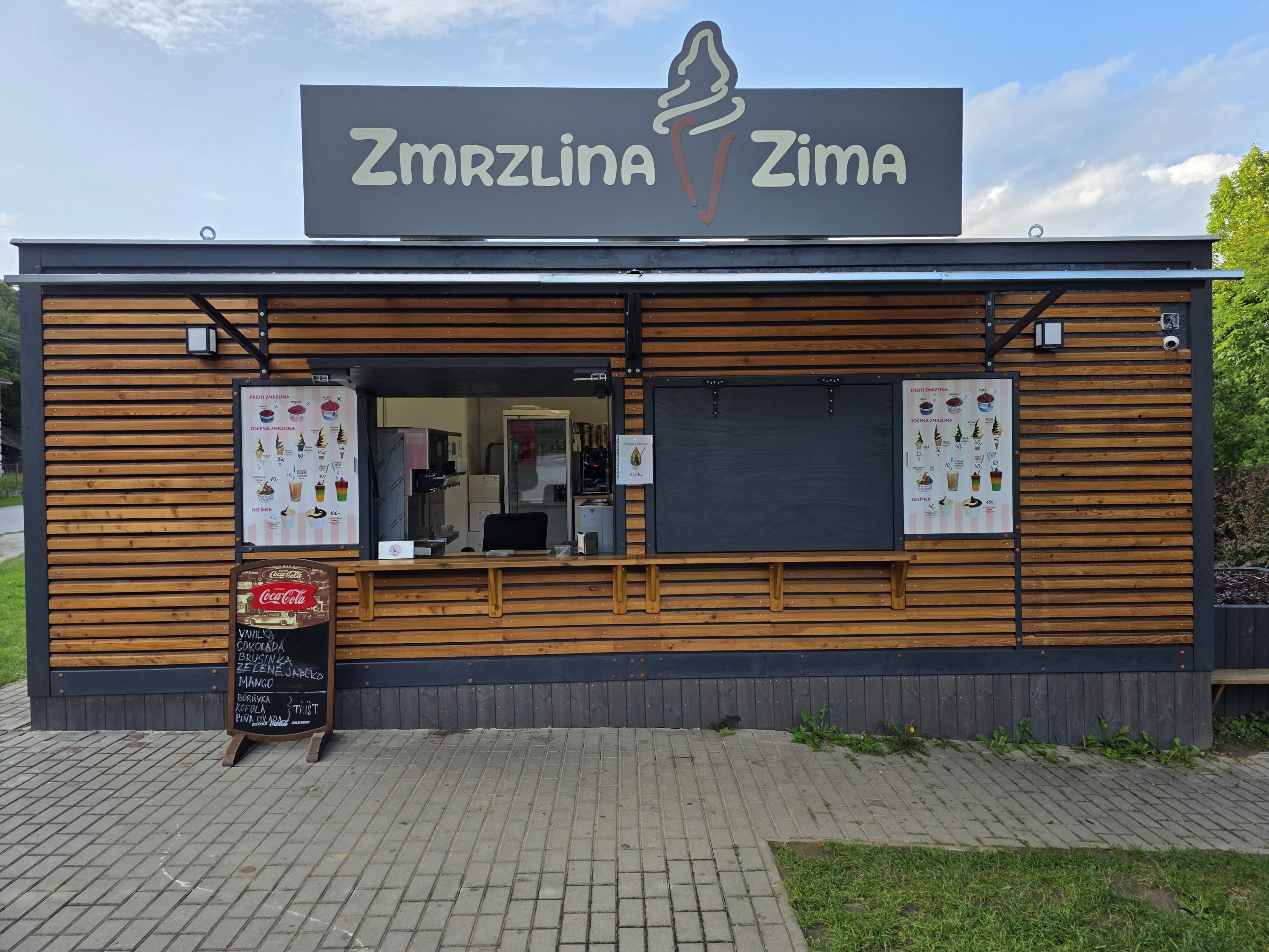 Zmrzlina Zima foto 4