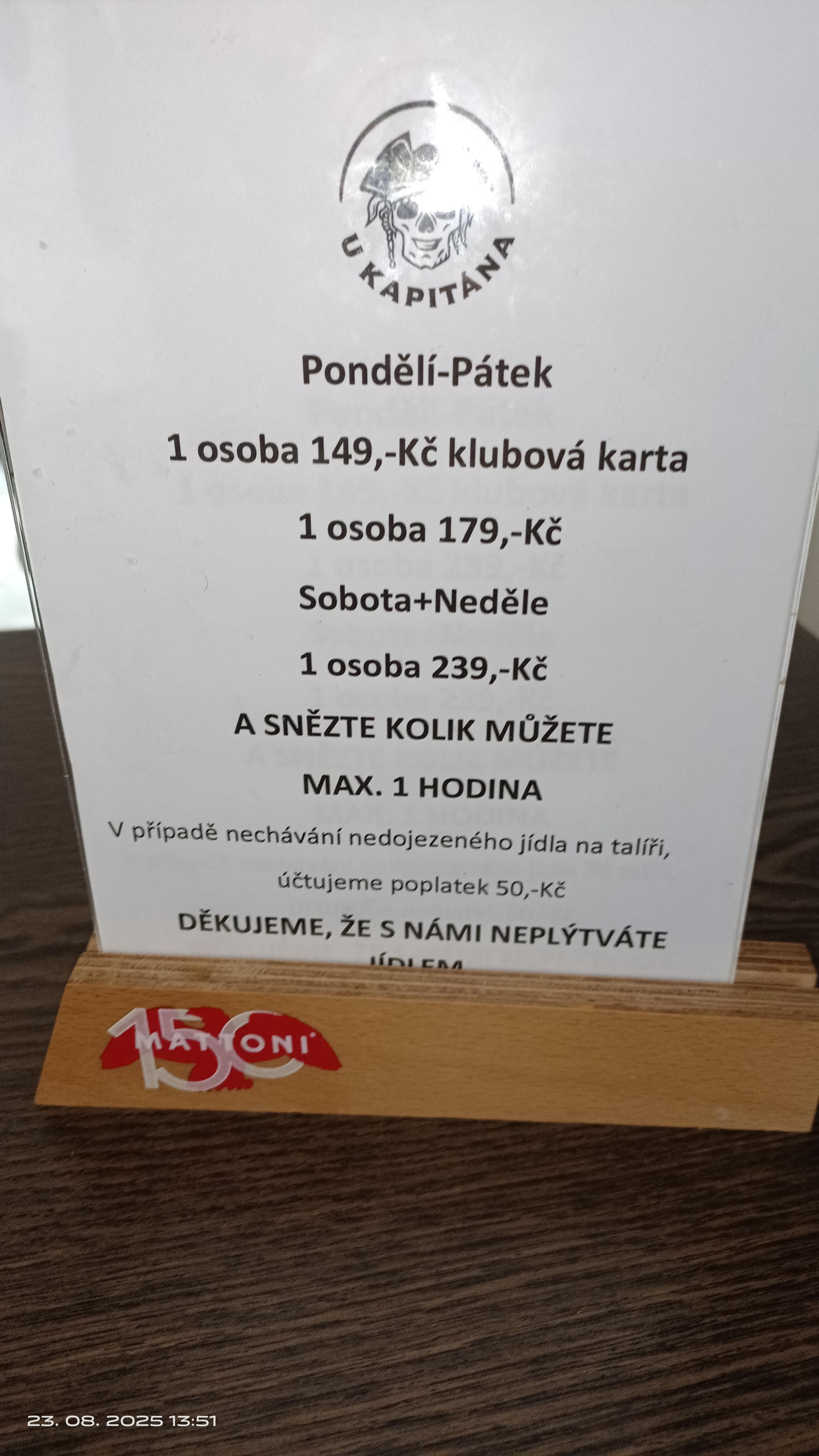 Restaurace U Kapitána foto 2
