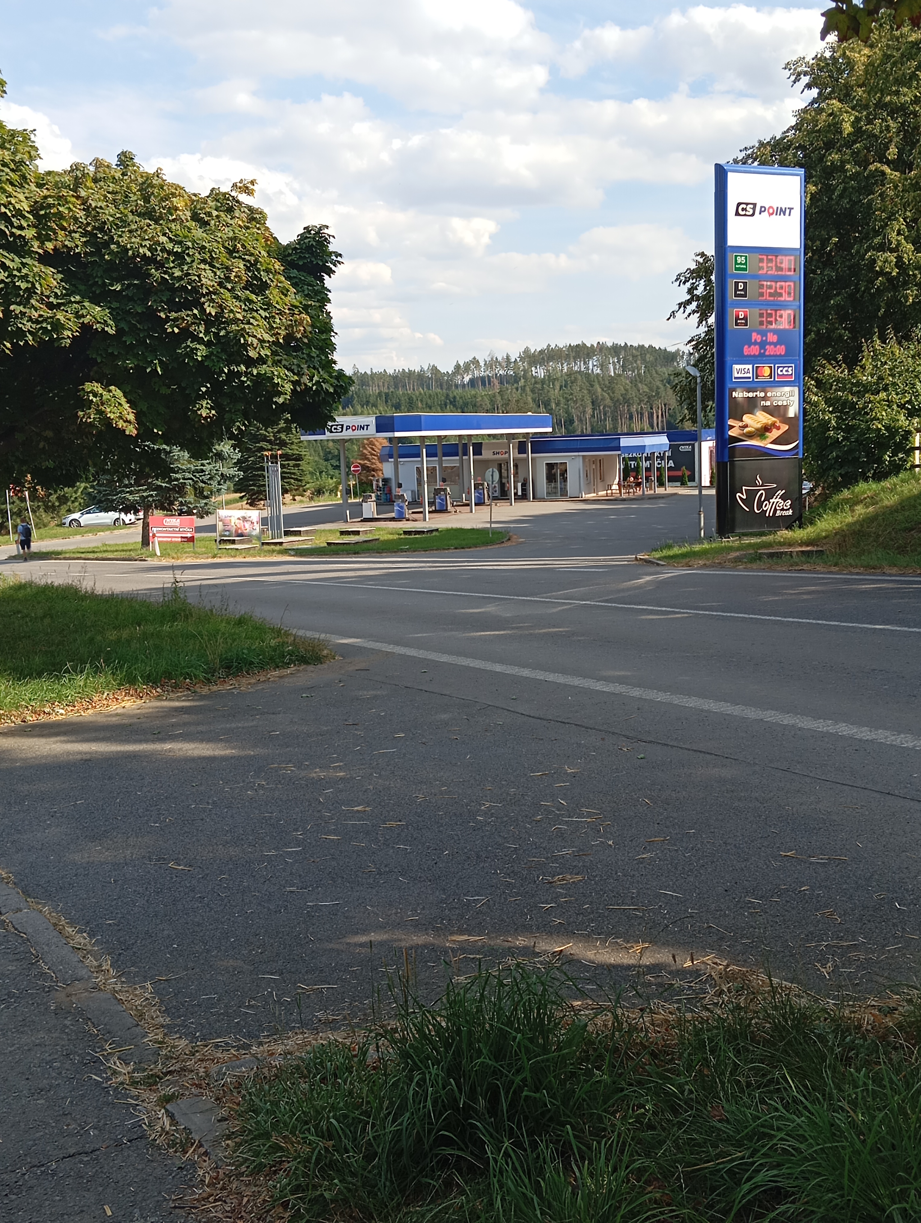 Občerstvení  u čerpací stanice Agropodnik Košetice a.s. foto 2