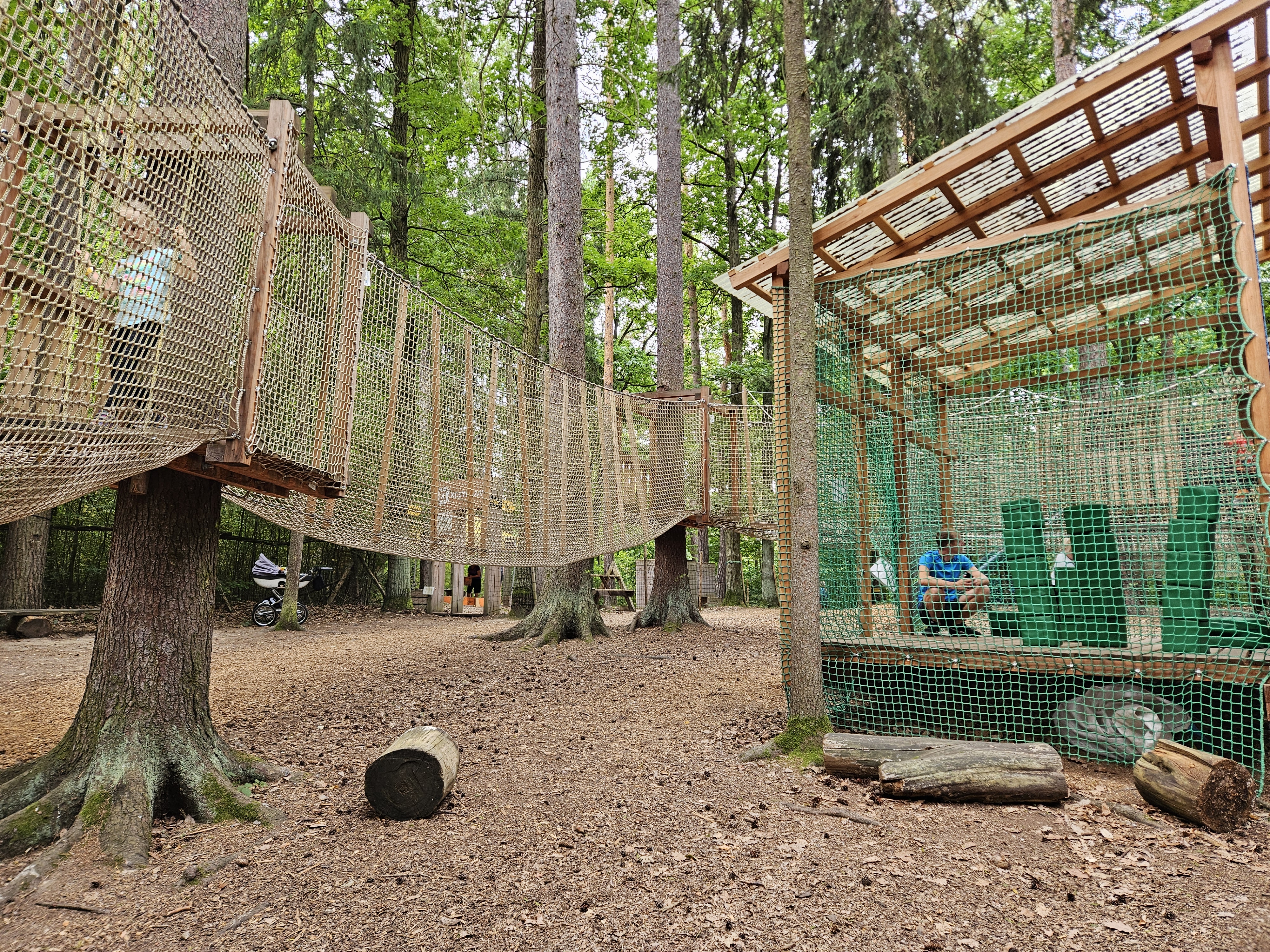 Lanový park Slapy foto 5