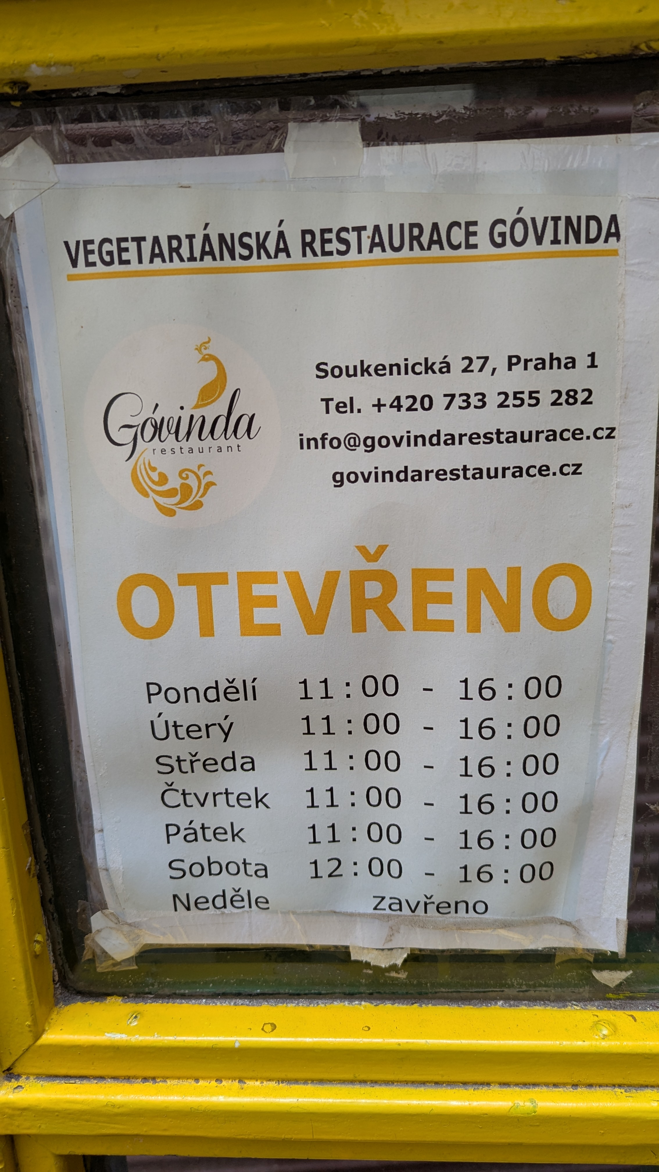 Vegetariánská restaurace Góvinda foto 5