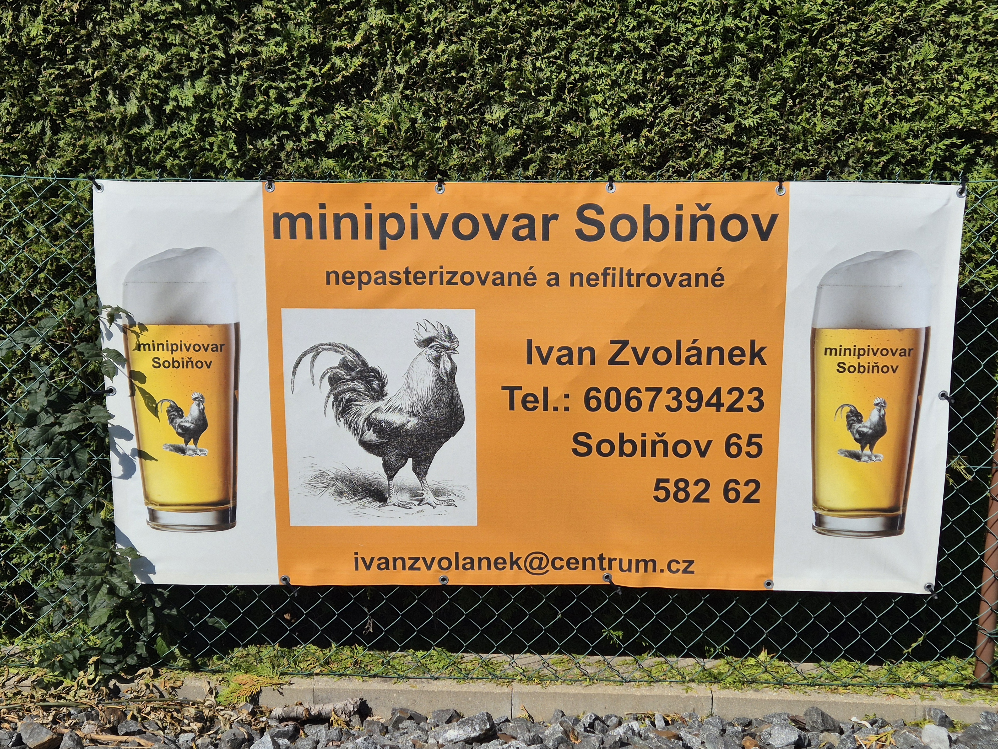 Minipivovar Sobíňov foto 2