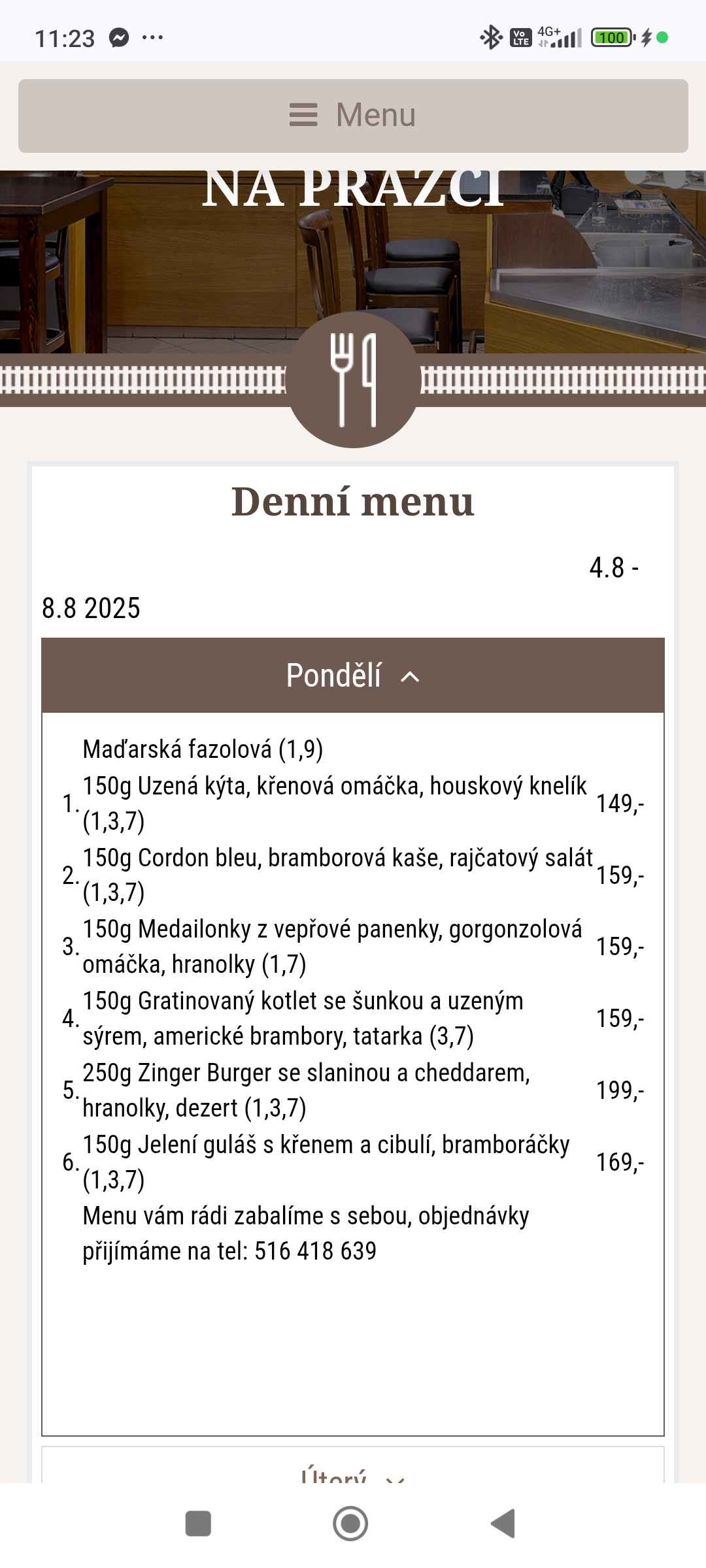 Restaurace Na pražci foto 3