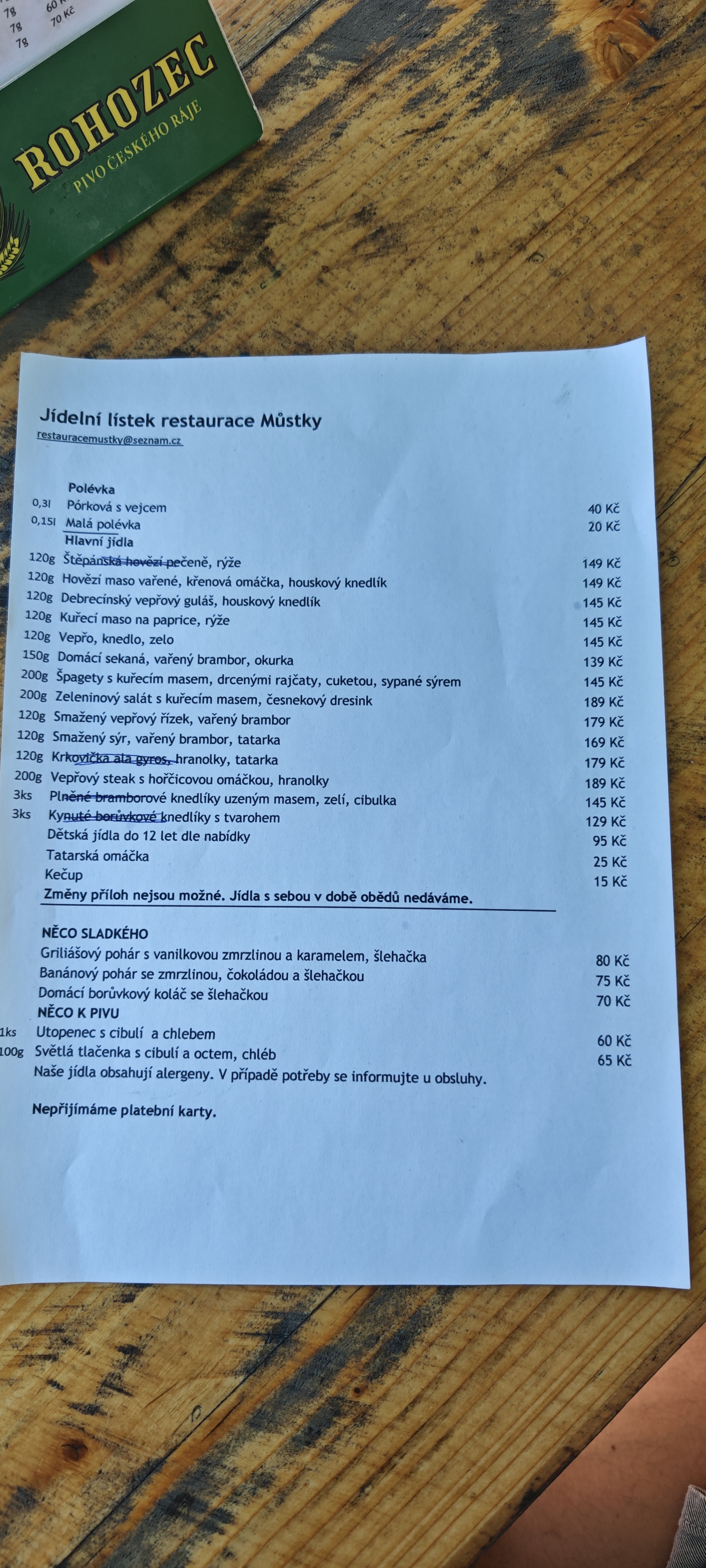 Restaurace Můstky foto 5