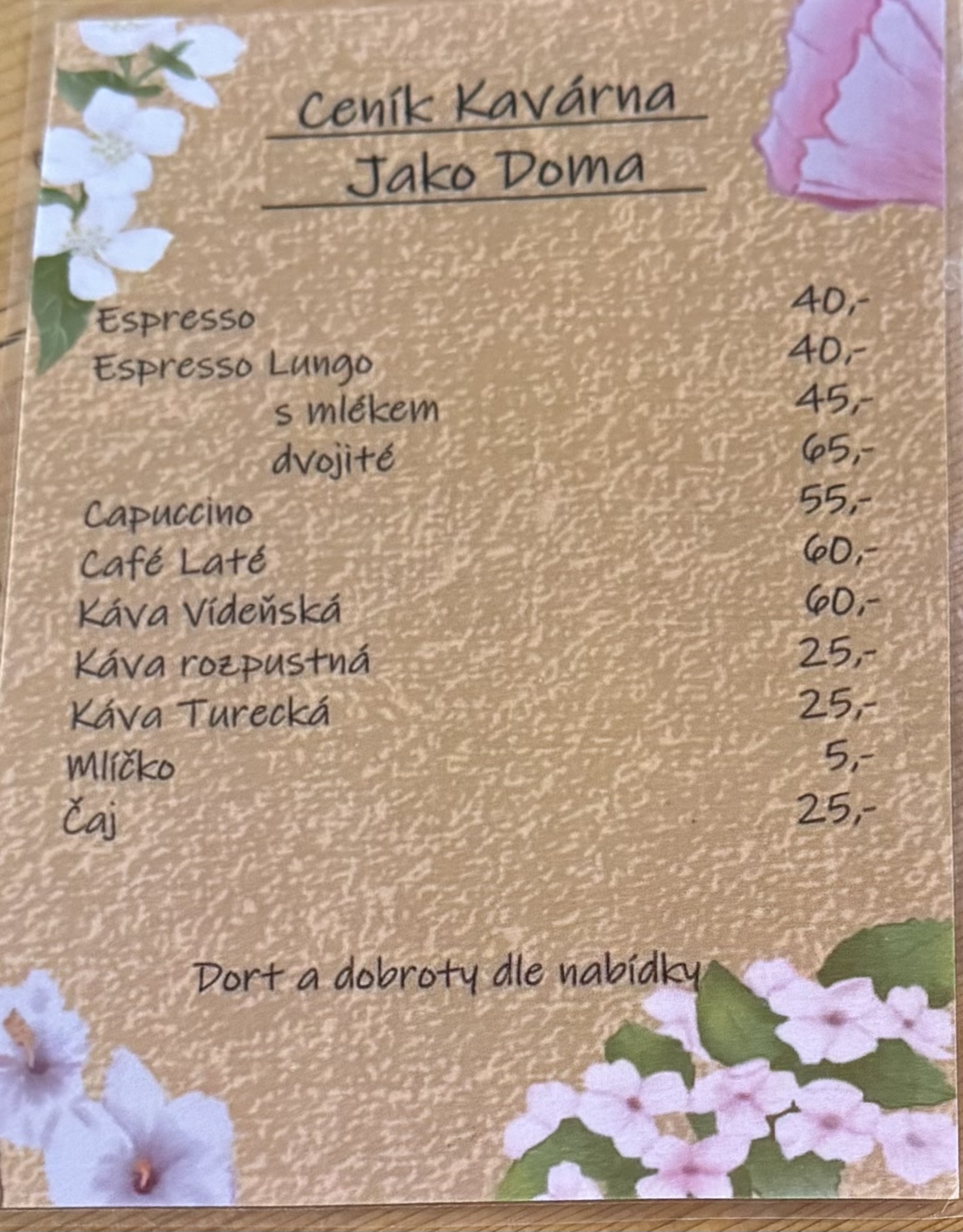 Kavárna jako doma foto 2