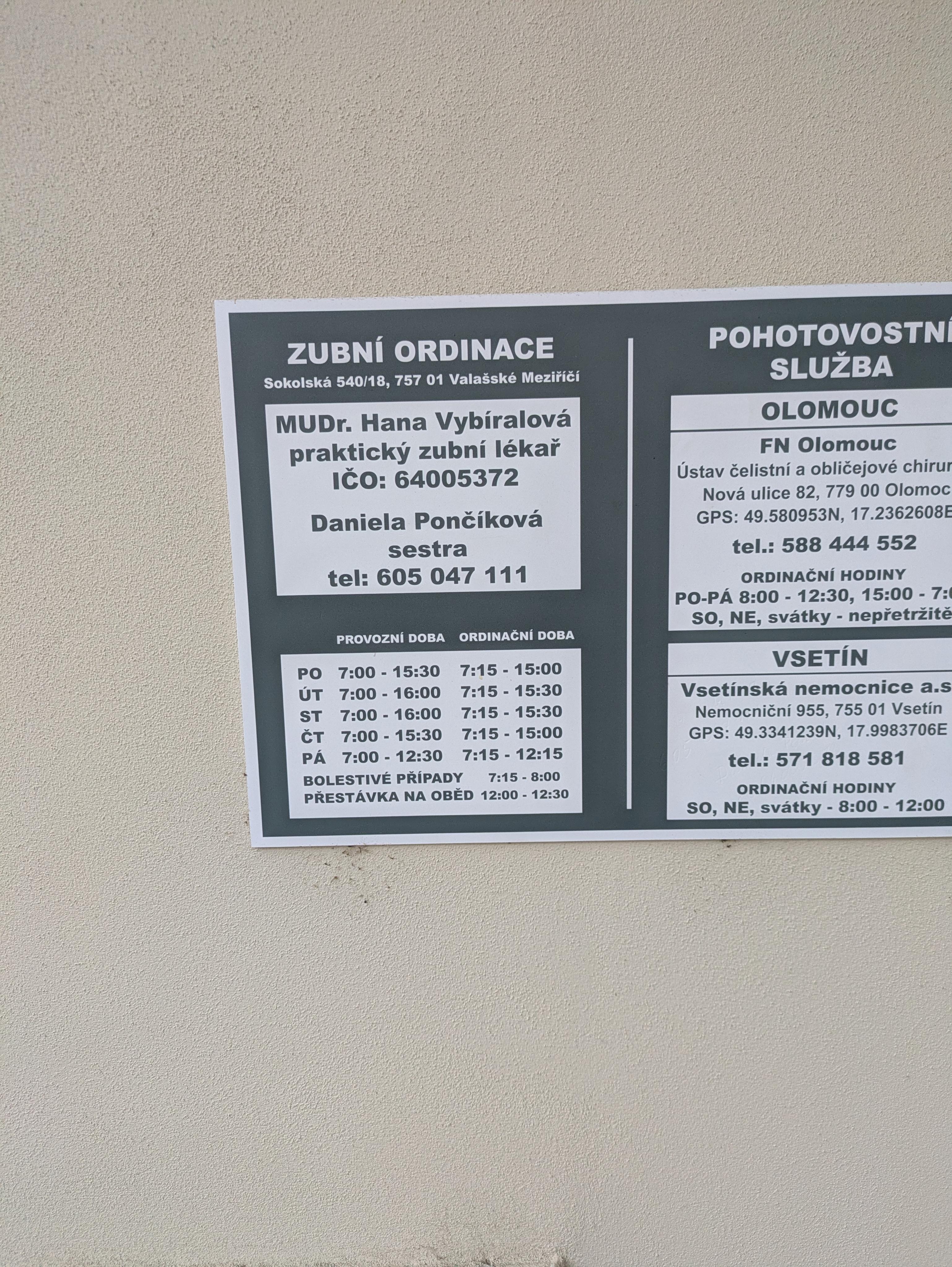 MUDr. Hana Vybíralová foto 1