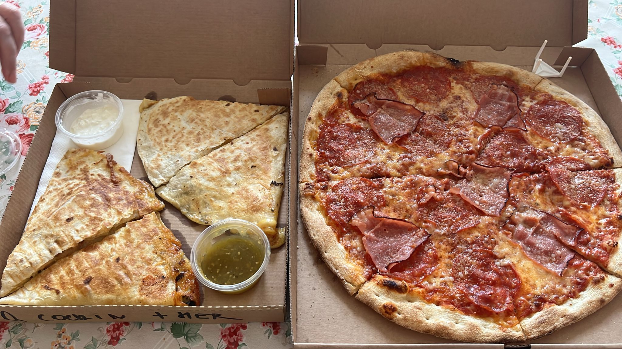 Cartel Pizza foto 2
